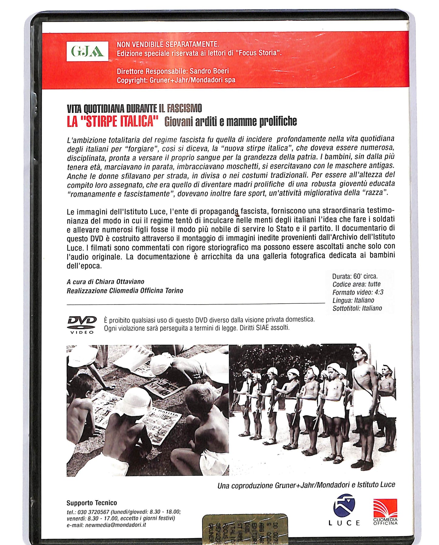 EBOND La stirpe Italica vol.1   EDITORIALE DVD D684958