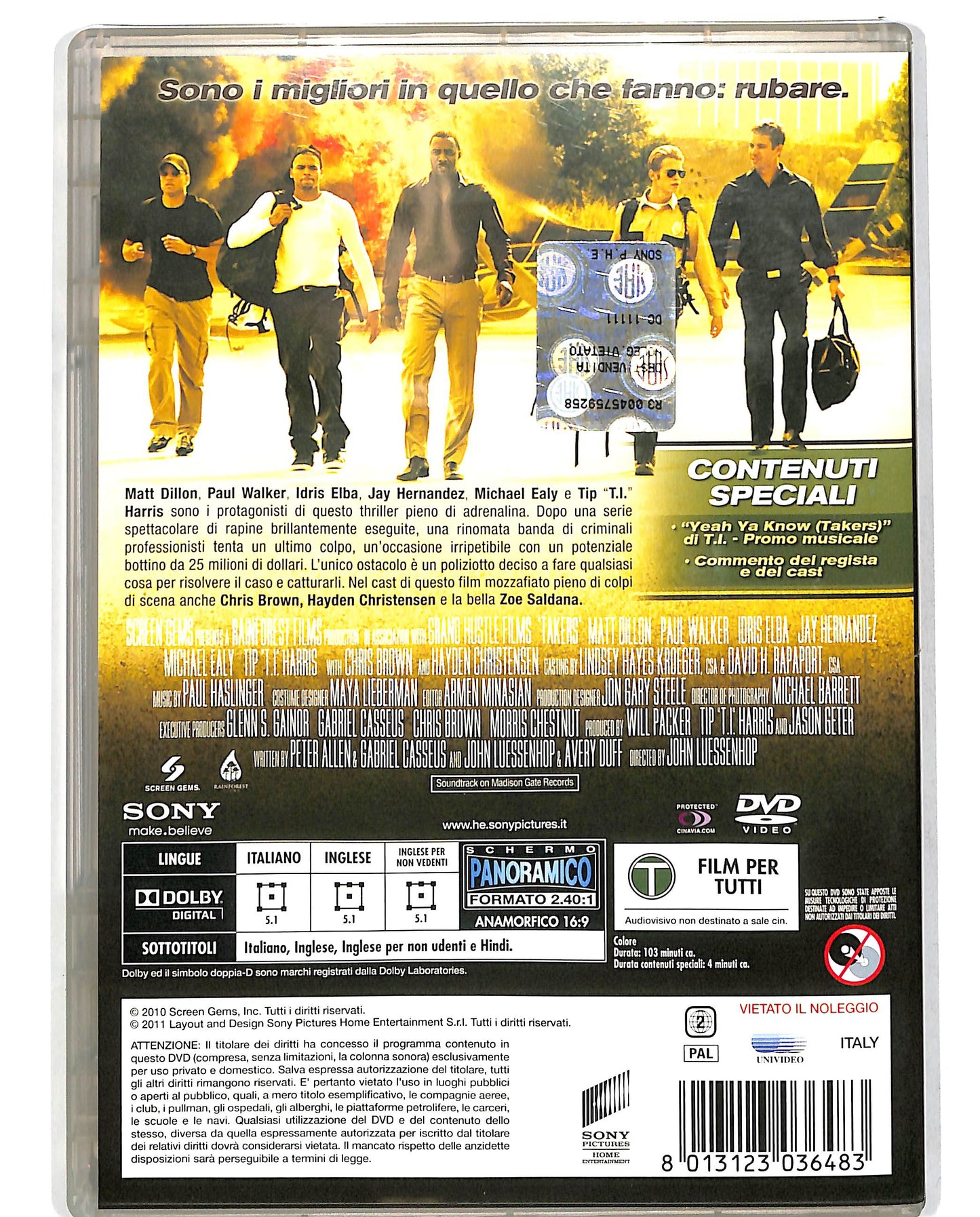EBOND Takers NOLEGGIO DVD D685308