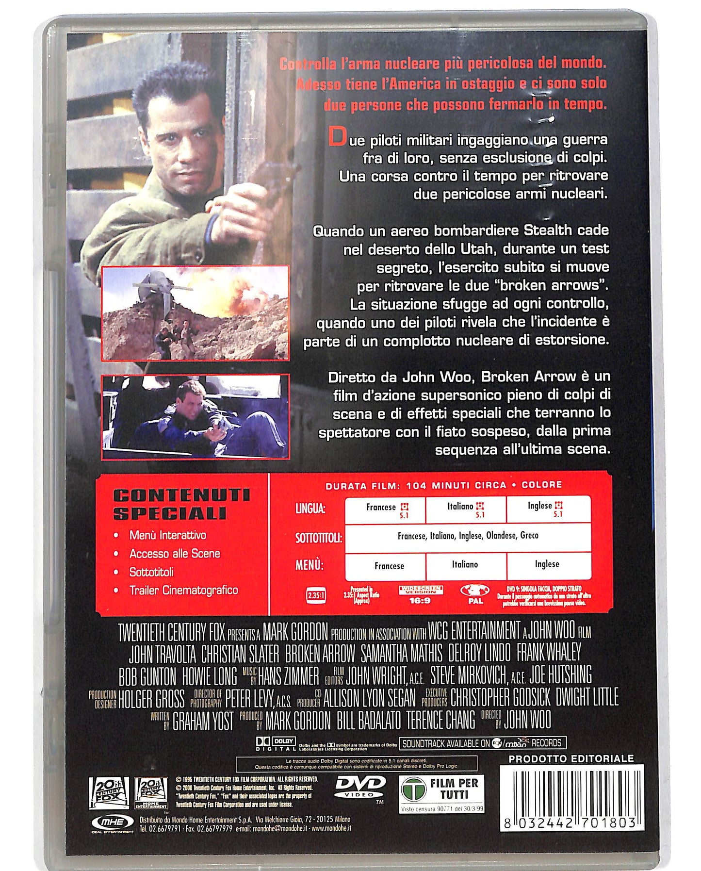 EBOND Nome in codice: Broken Arrow DVD D685314