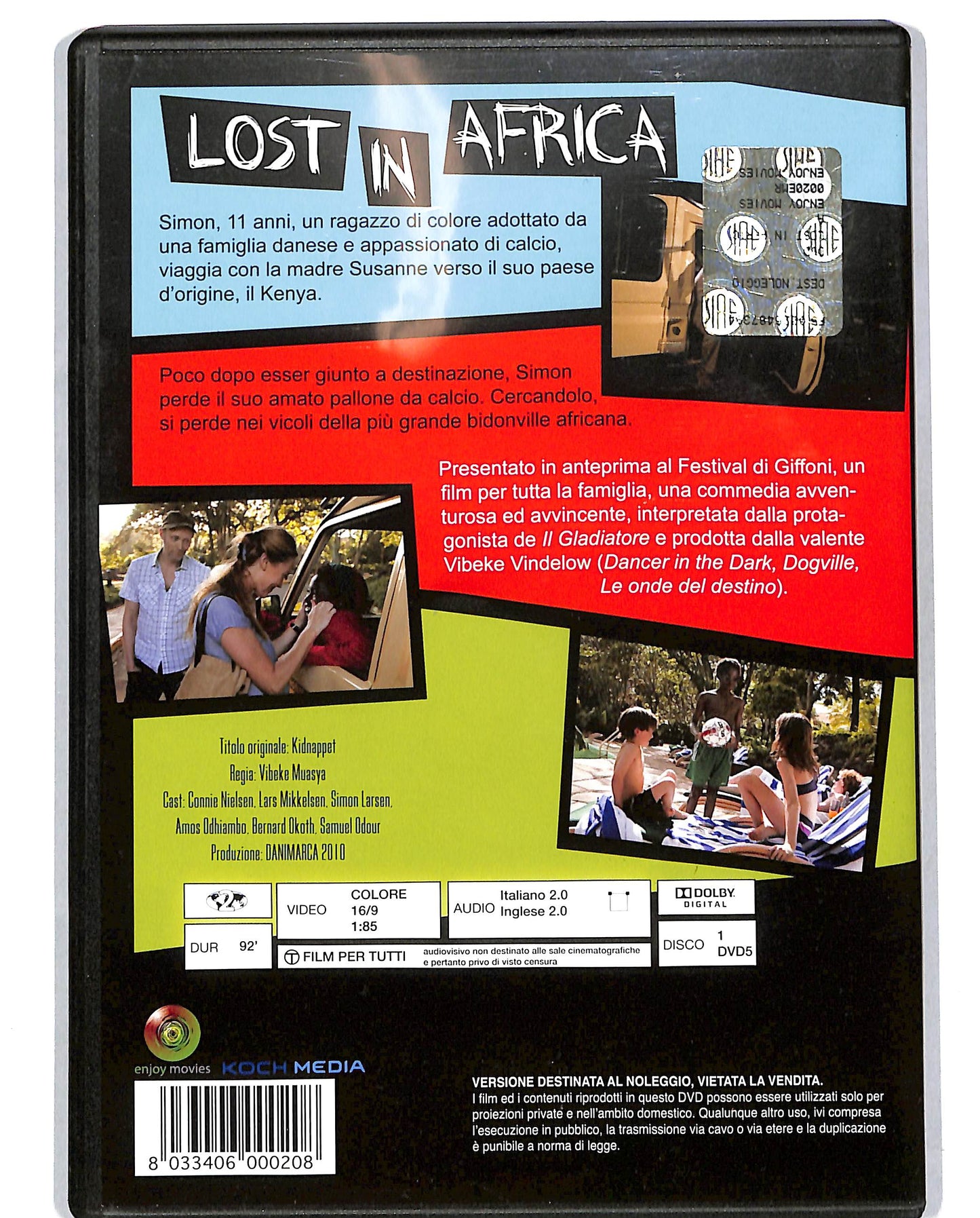 EBOND Lost in Africa  DVD D685524