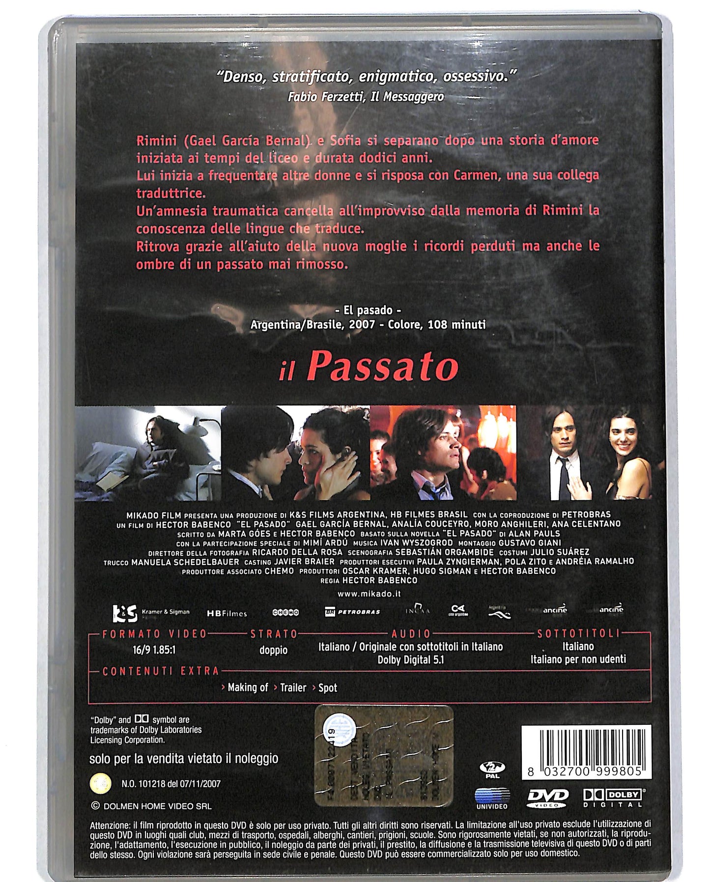 EBOND Il passato DVD D685607
