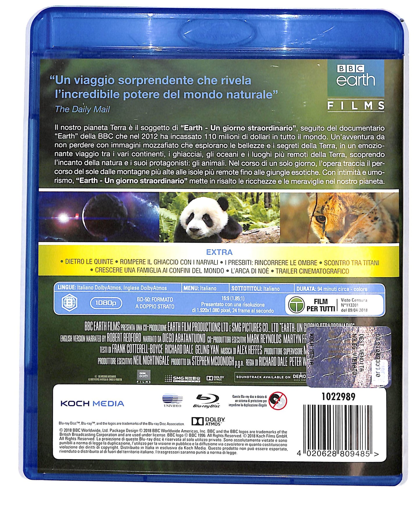 EBOND Earth. Un giorno straordinario  BLURAY D685802