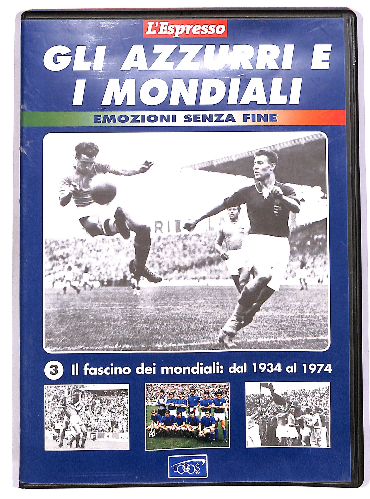EBOND Gli azzurri e i mondiali Vol 3 - Il fascino dei mondiali EDITORIA DVD D686120