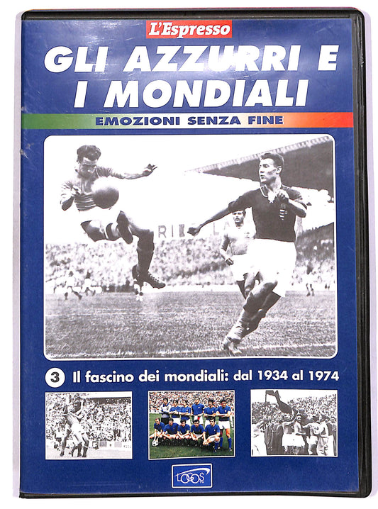 EBOND Gli azzurri e i mondiali Vol 3 - Il fascino dei mondiali EDITORIA DVD D686120