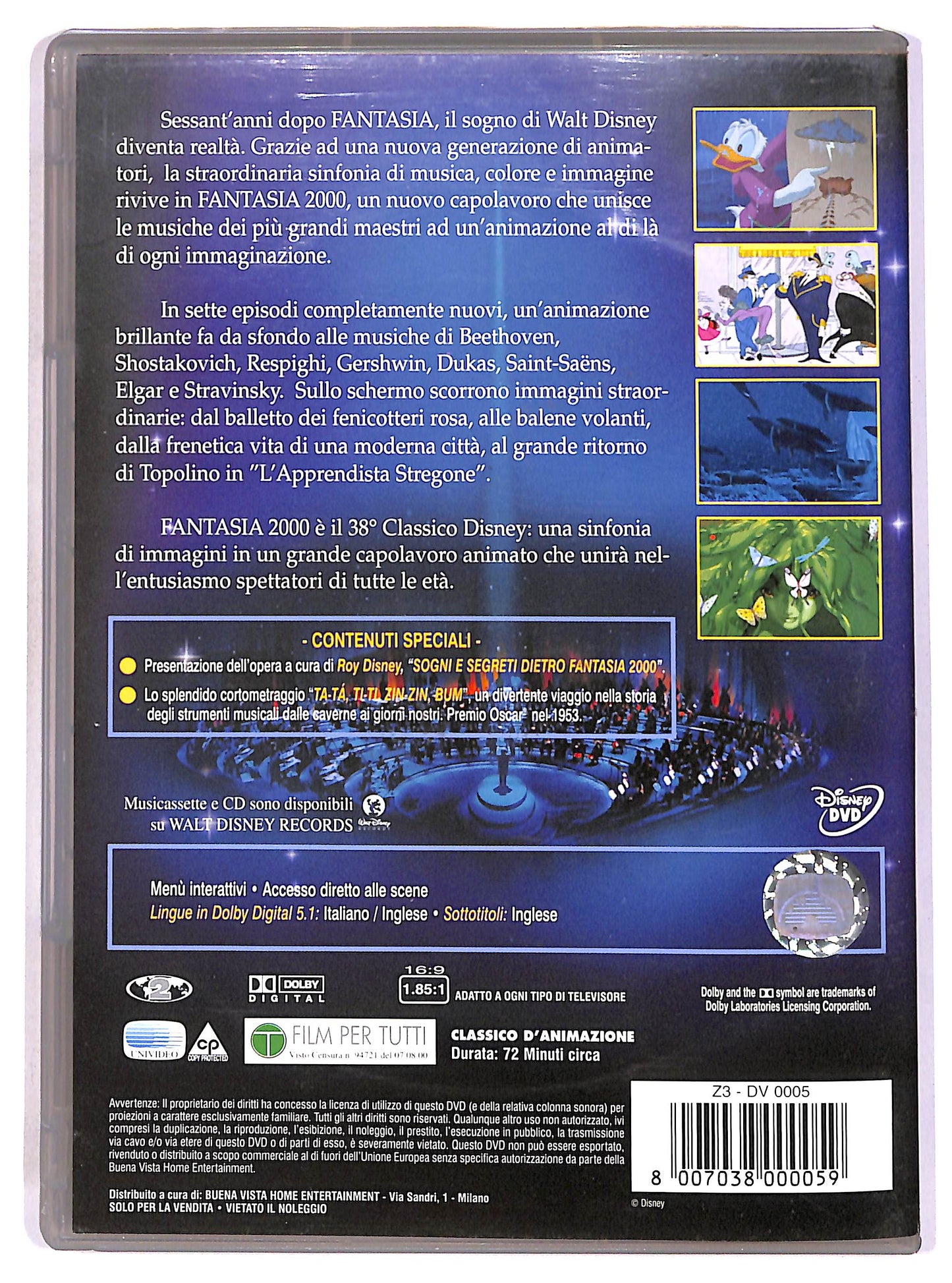 EBOND Fantasia 2000 DVD D686145