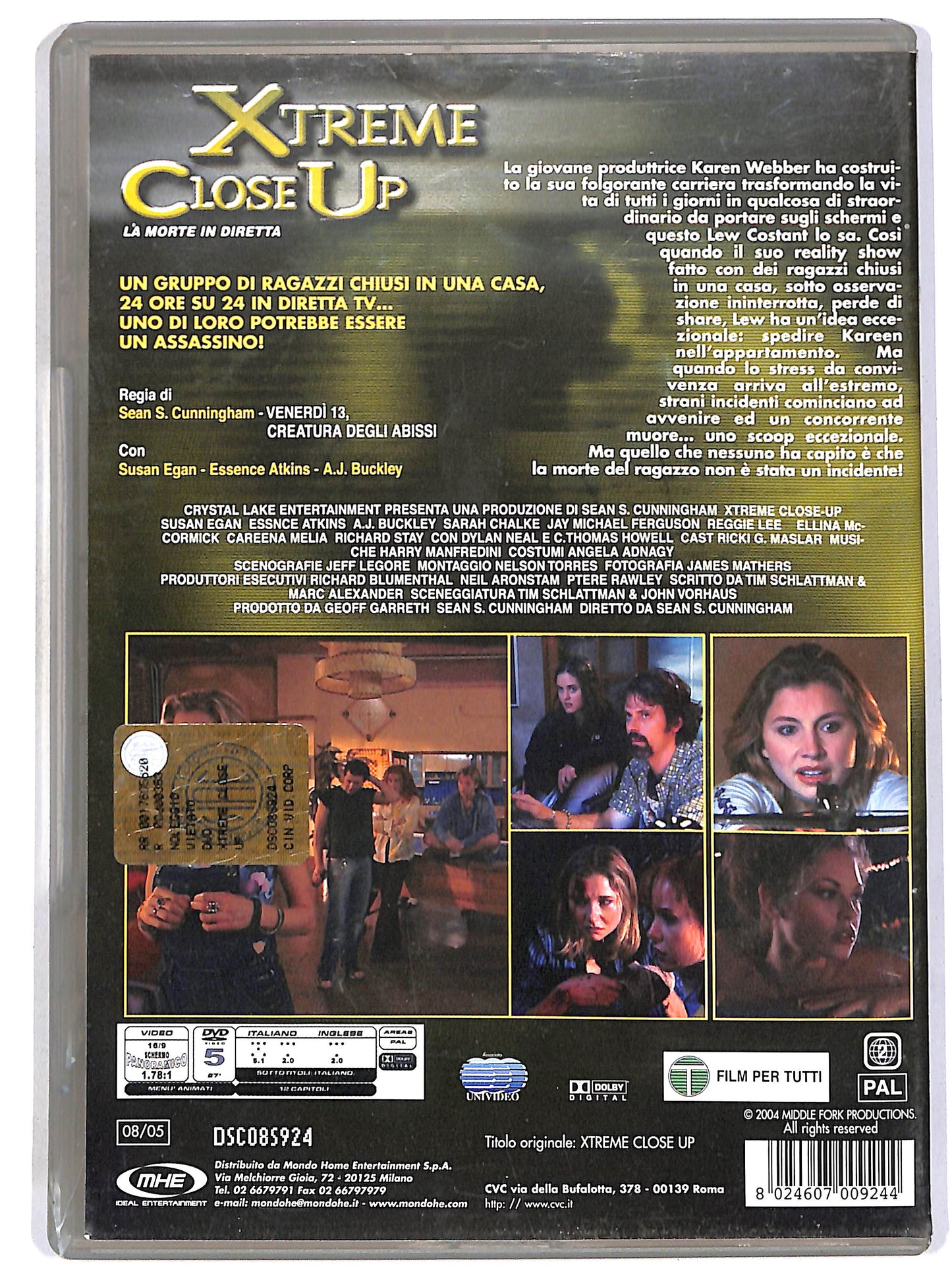 EBOND Xtreme Close Up DVD D686150