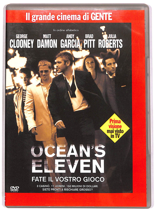 EBOND Ocean's Eleven - Fate il vostro gioco EDITORIALE DVD D686422