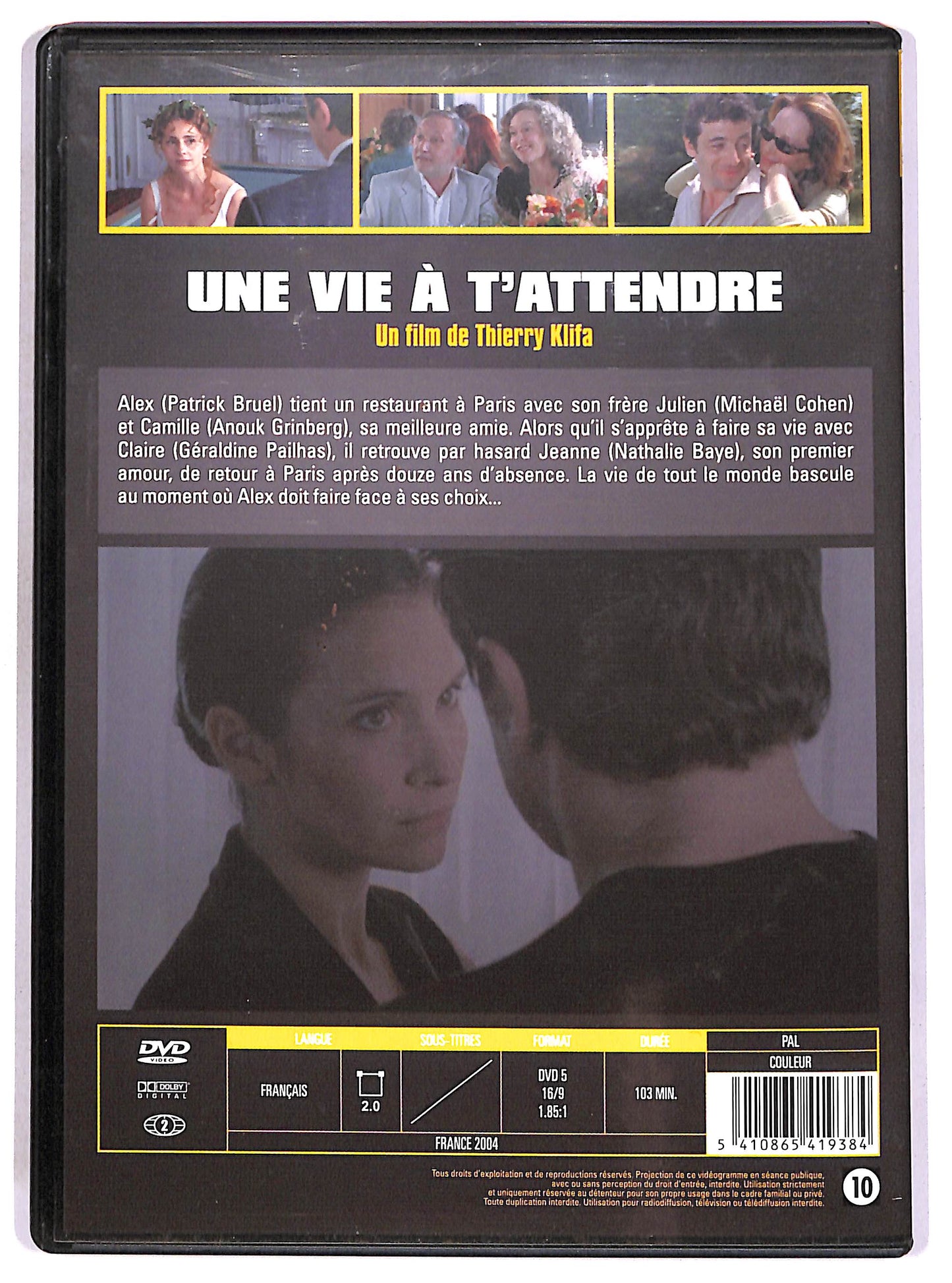 EBOND Une vie a t'attendre DVD D686630