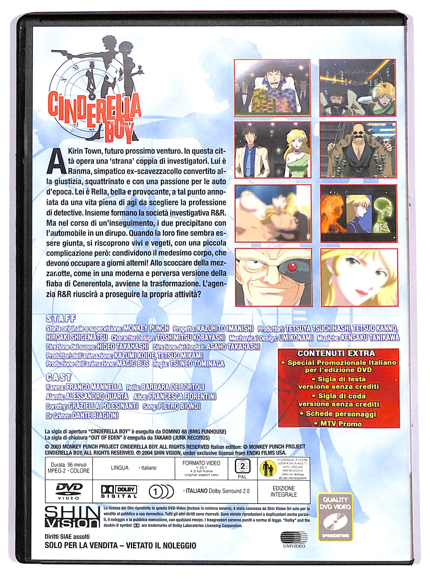 EBOND Cinderella Boy - Una strana coppia di investigatori EDITORIALE DVD D686951