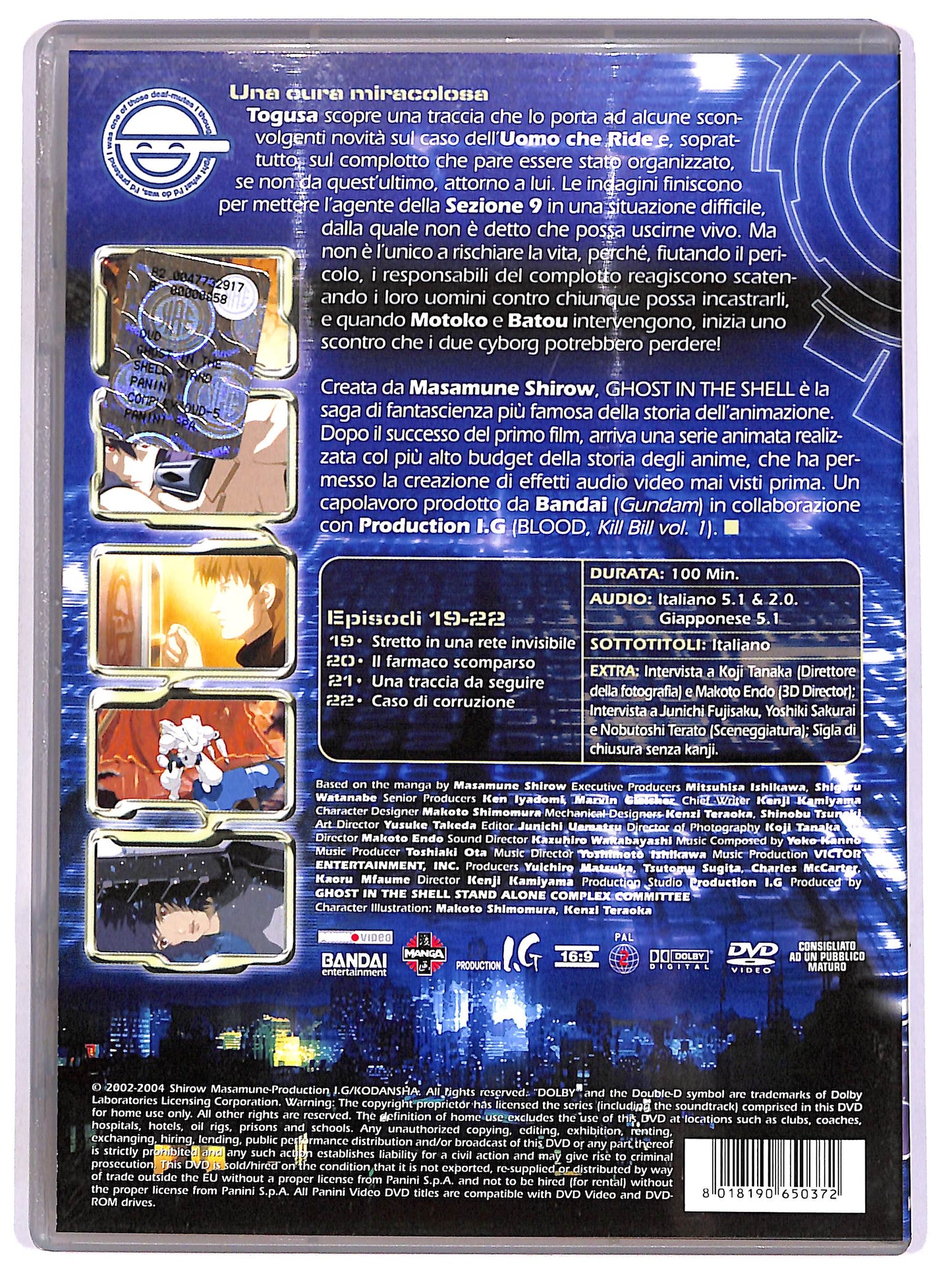 EBOND Ghost in the Shell: Stand Alone Complex (5 di 6) DVD D686956