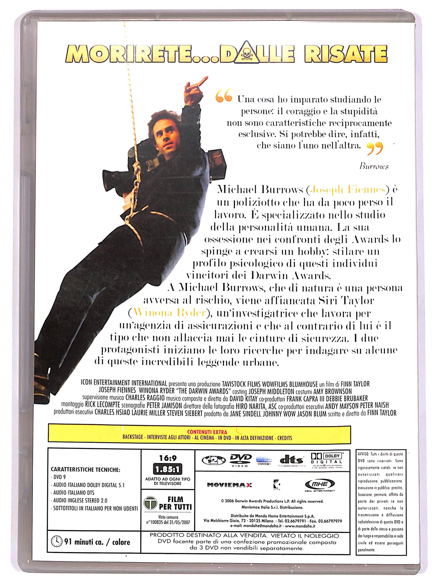 EBOND The Darwin Awards EDITORIALE DVD D686961