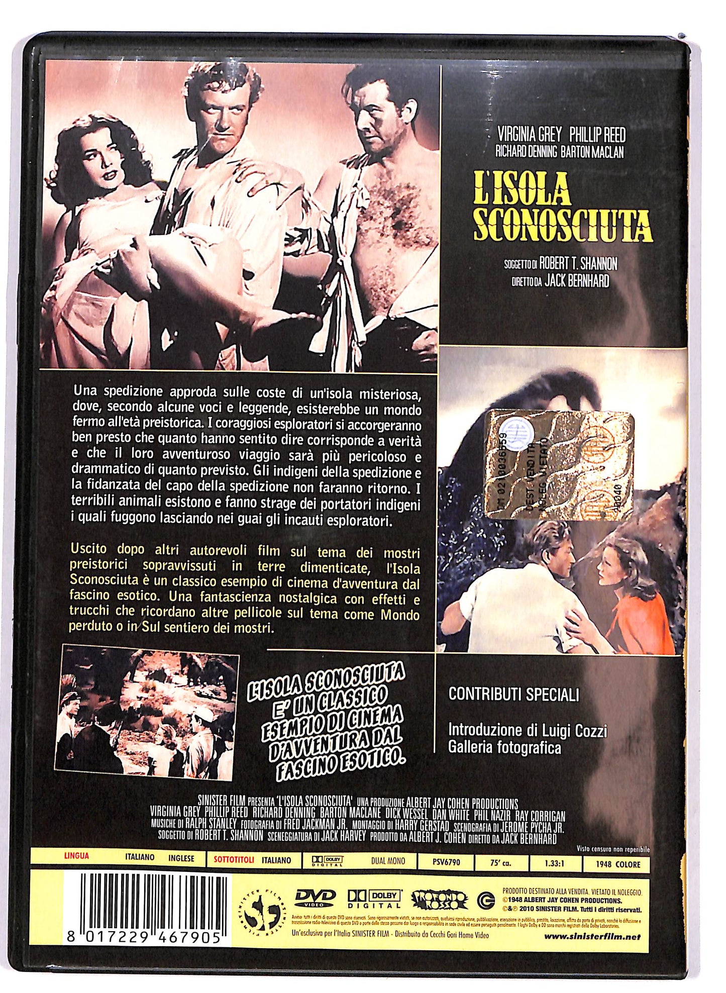 EBOND L'isola sconosciuta DVD D687124