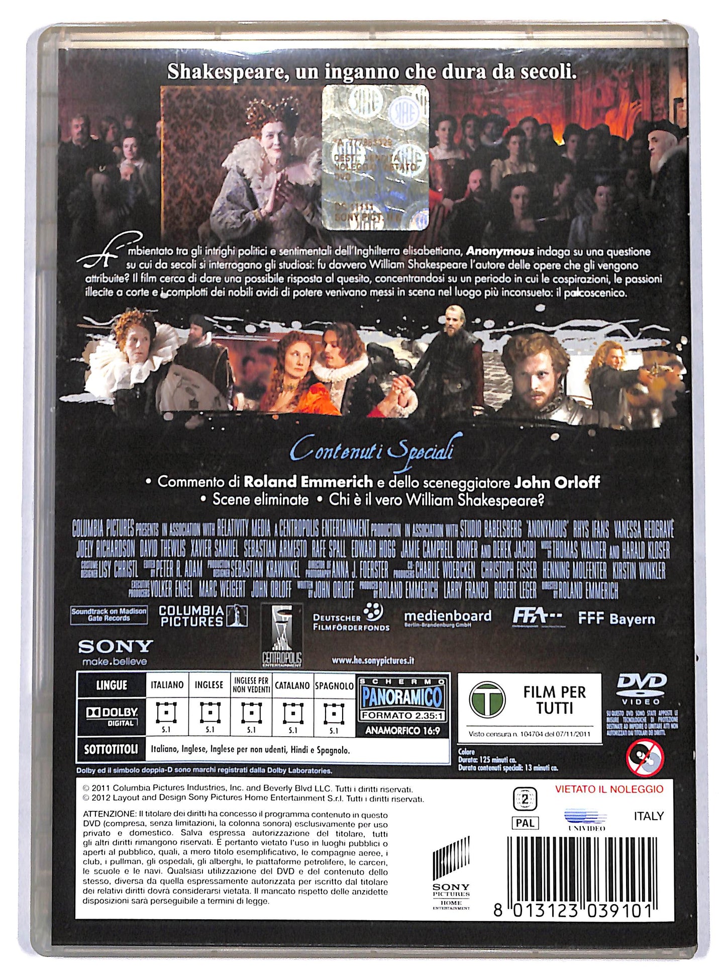 EBOND anonymous DVD D687205