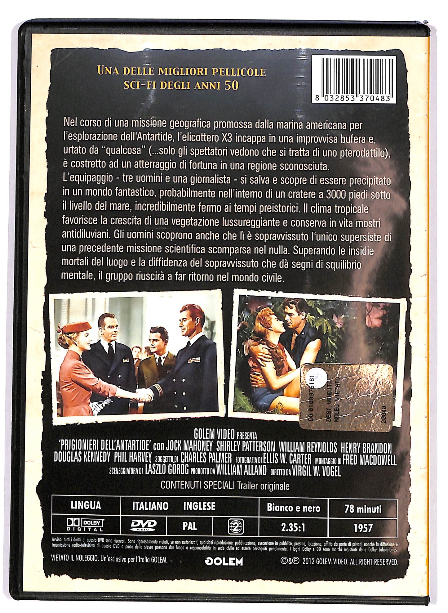 EBOND Prigionieri dell'antartide  DVD D687318