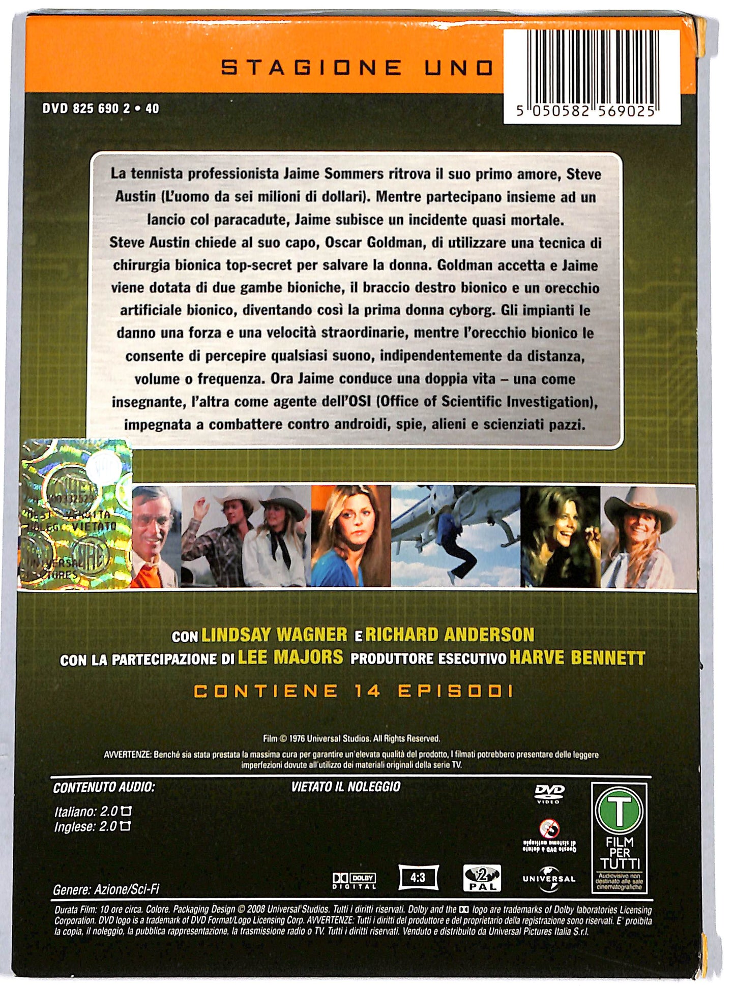 EBOND La donna bionica - stagione 1 (4 Dvd) DVD D687430