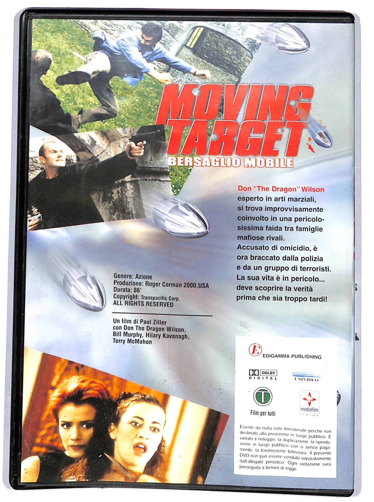 EBOND Moving Target - Bersaglio mobile  EDITORIALE DVD D687465