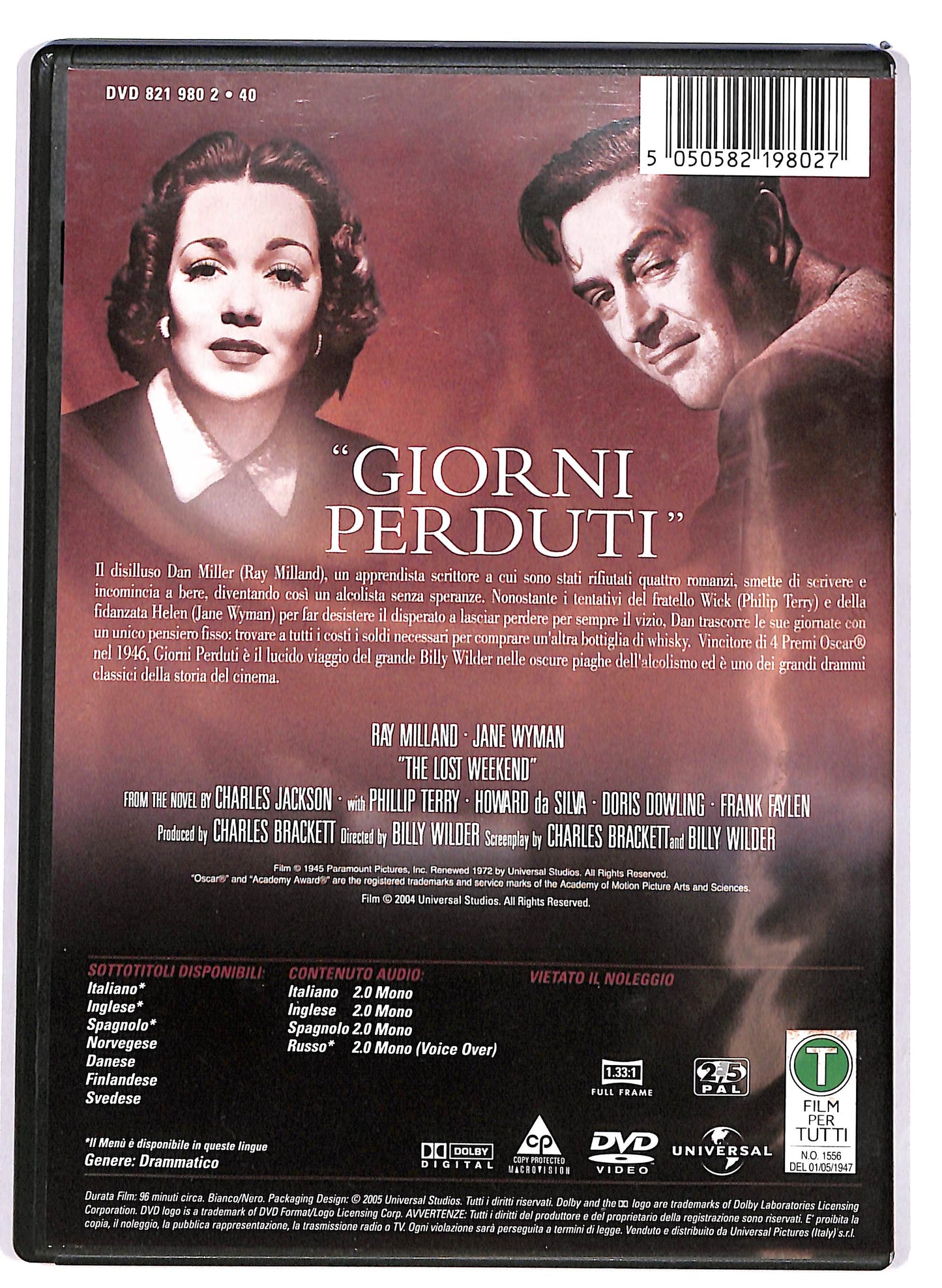 EBOND Giorni perduti DVD D687507
