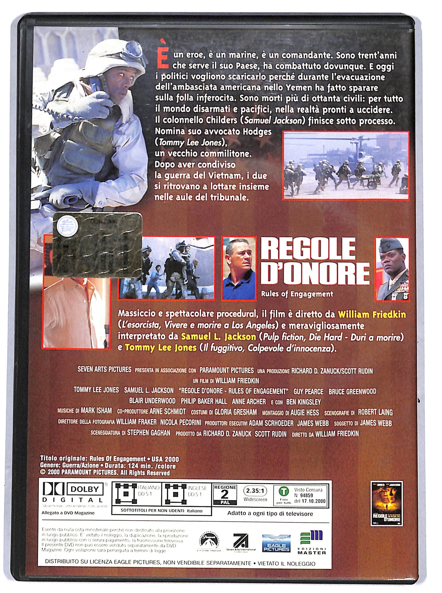 EBOND Regole d'onore  EDITORIALE DVD D687736