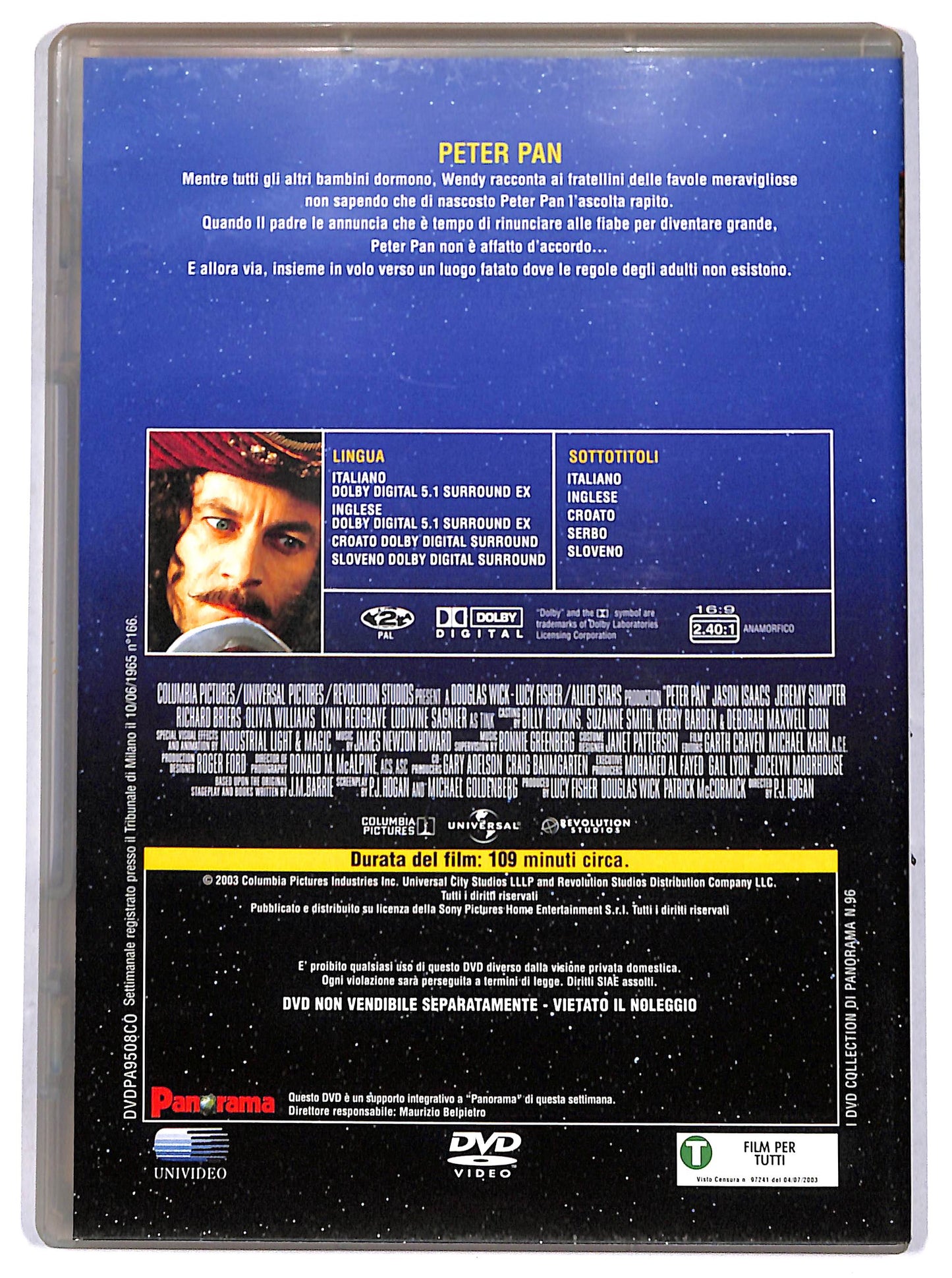 EBOND Peter Pan  EDITORIALE DVD D688118