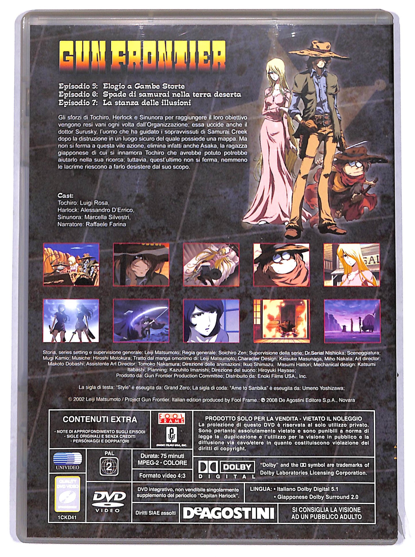 EBOND gun frontier volume 2  EDITORIALE DVD D688133