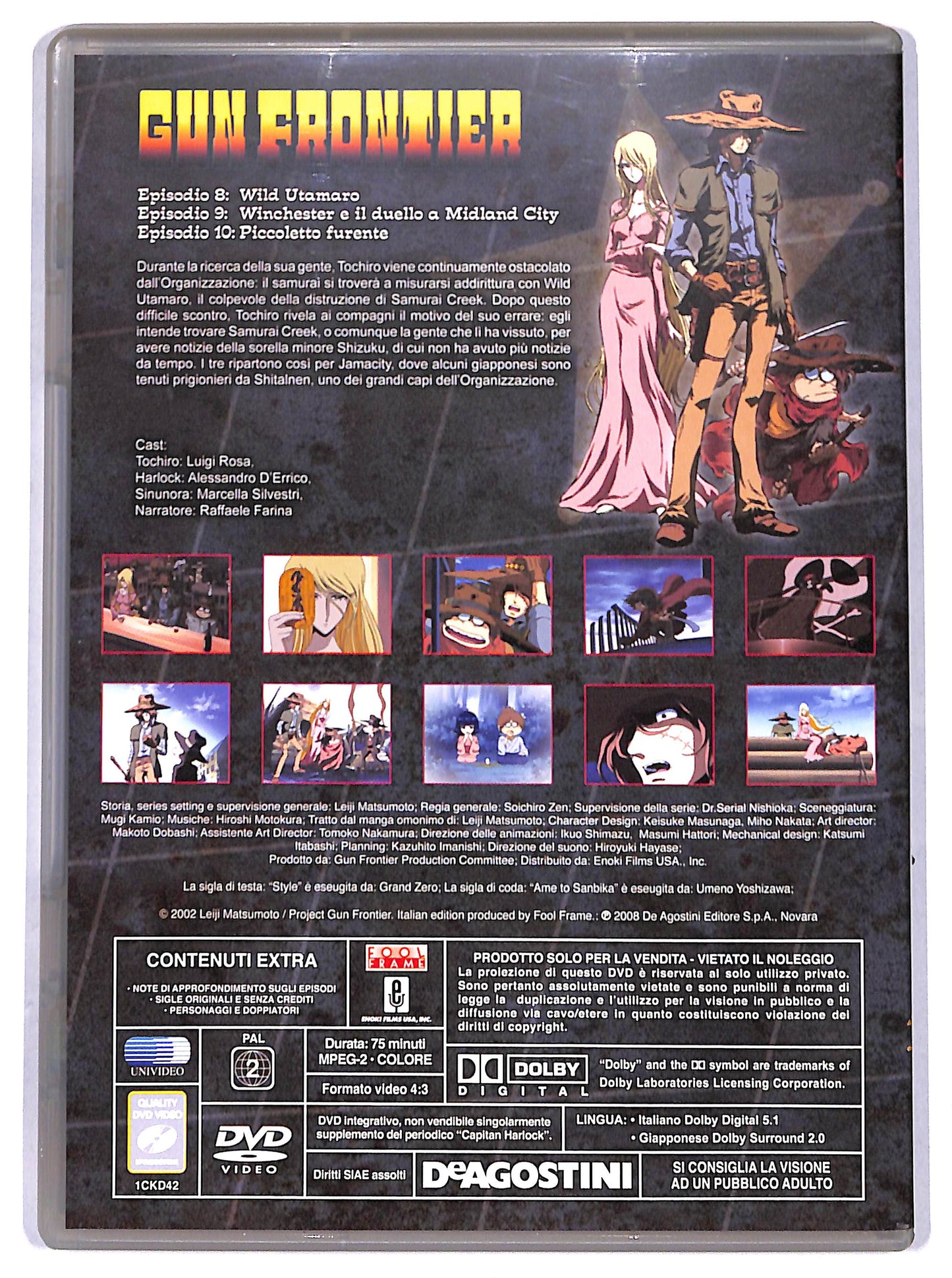 EBOND gun frontier volume 3  EDITORIALE DVD D688134
