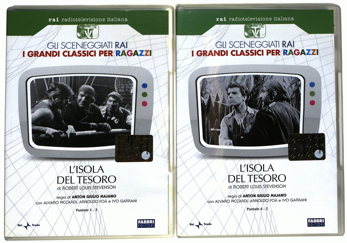 EBOND L'isola del tesoro puntate 1 - 5 EDITORIALE DVD D688529