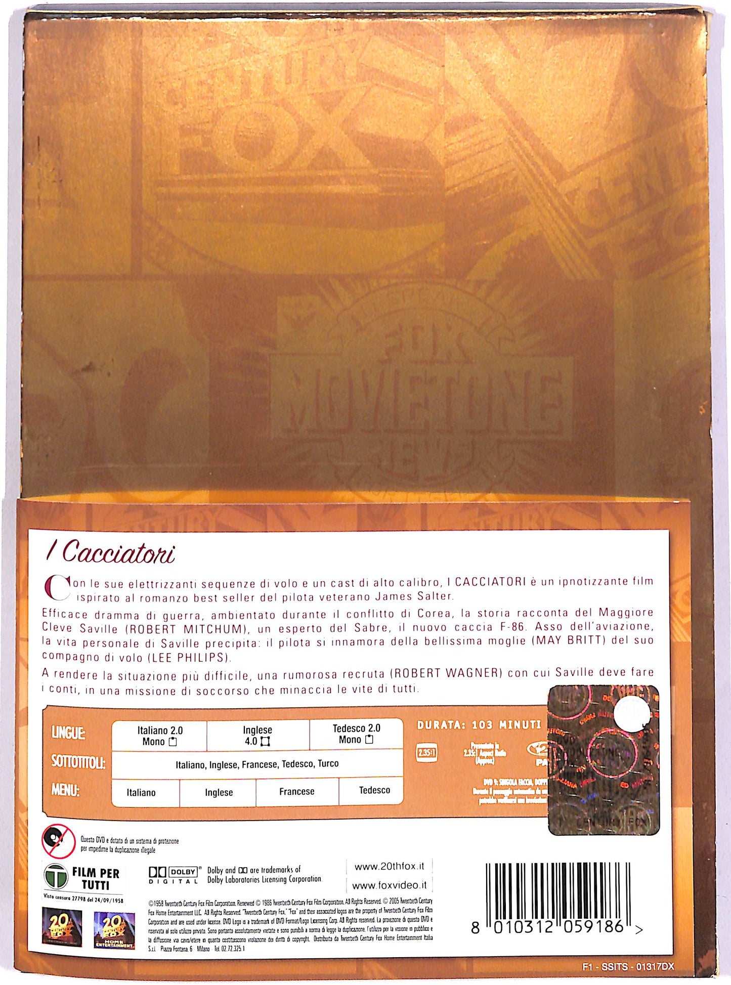 EBOND I cacciatori SLIPCASE DVD D688814