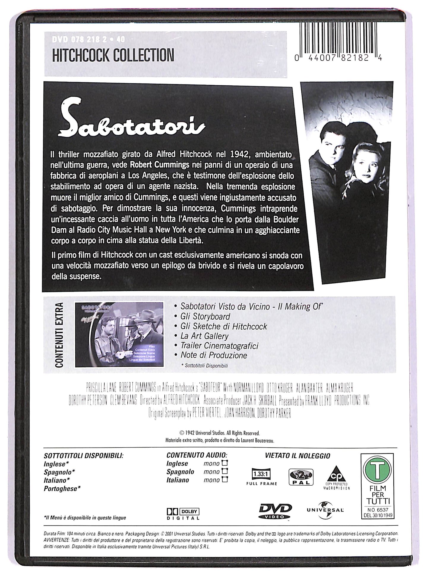 EBOND Sabotatori DVD D688929