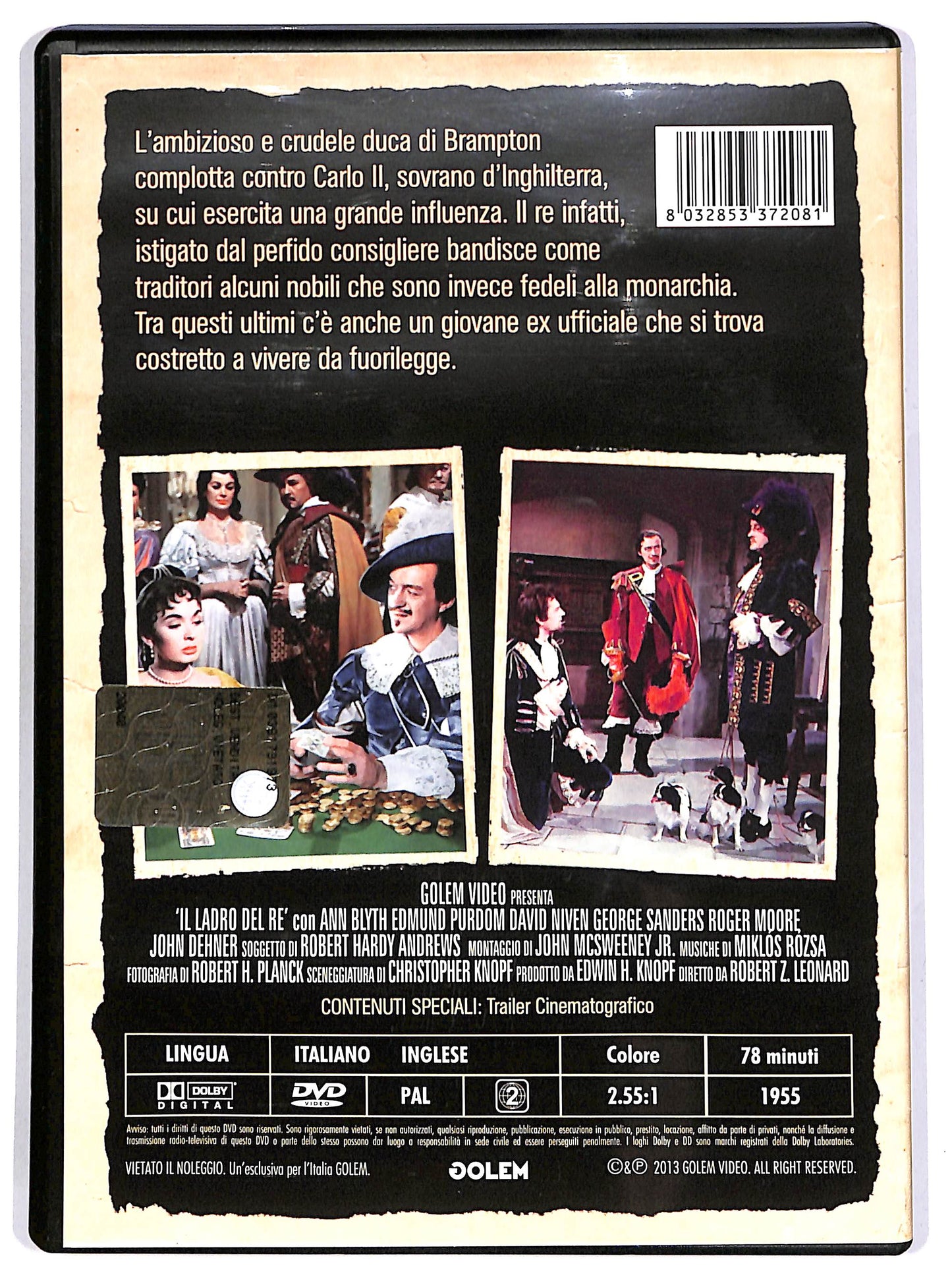 EBOND Il ladro del re DVD D689106