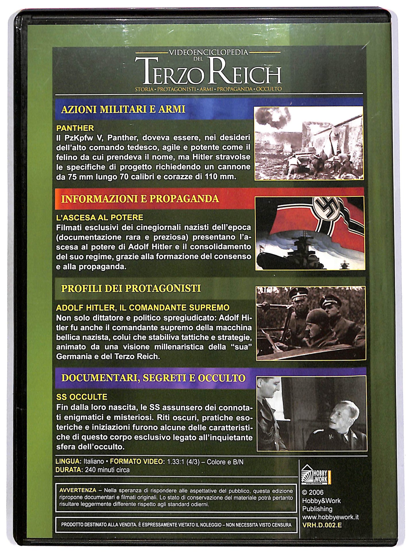 EBOND Videoenciclopedia del Terzo Reich - Volume 2 EDITORIALE DVD D689401