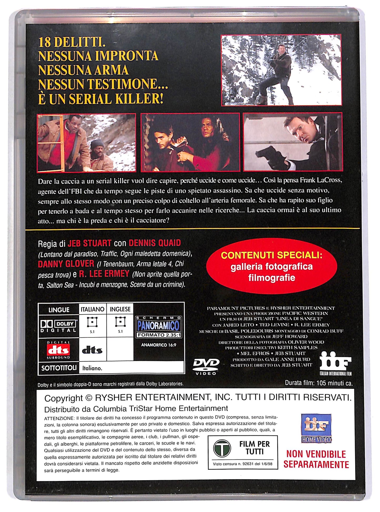 EBOND Linea di sangue EDITORIALE DVD D689419