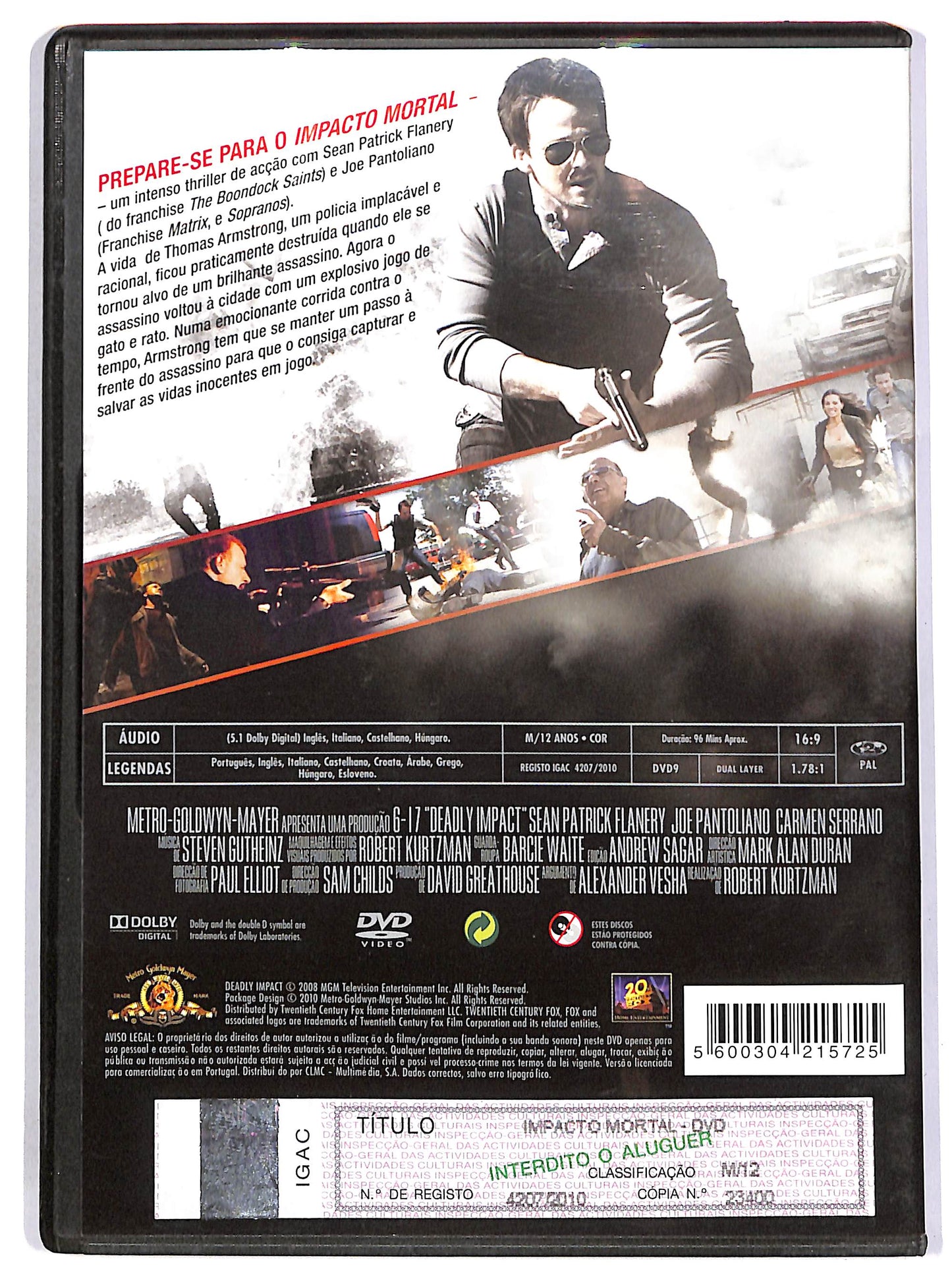 EBOND Impacto Mortal DVD D689436