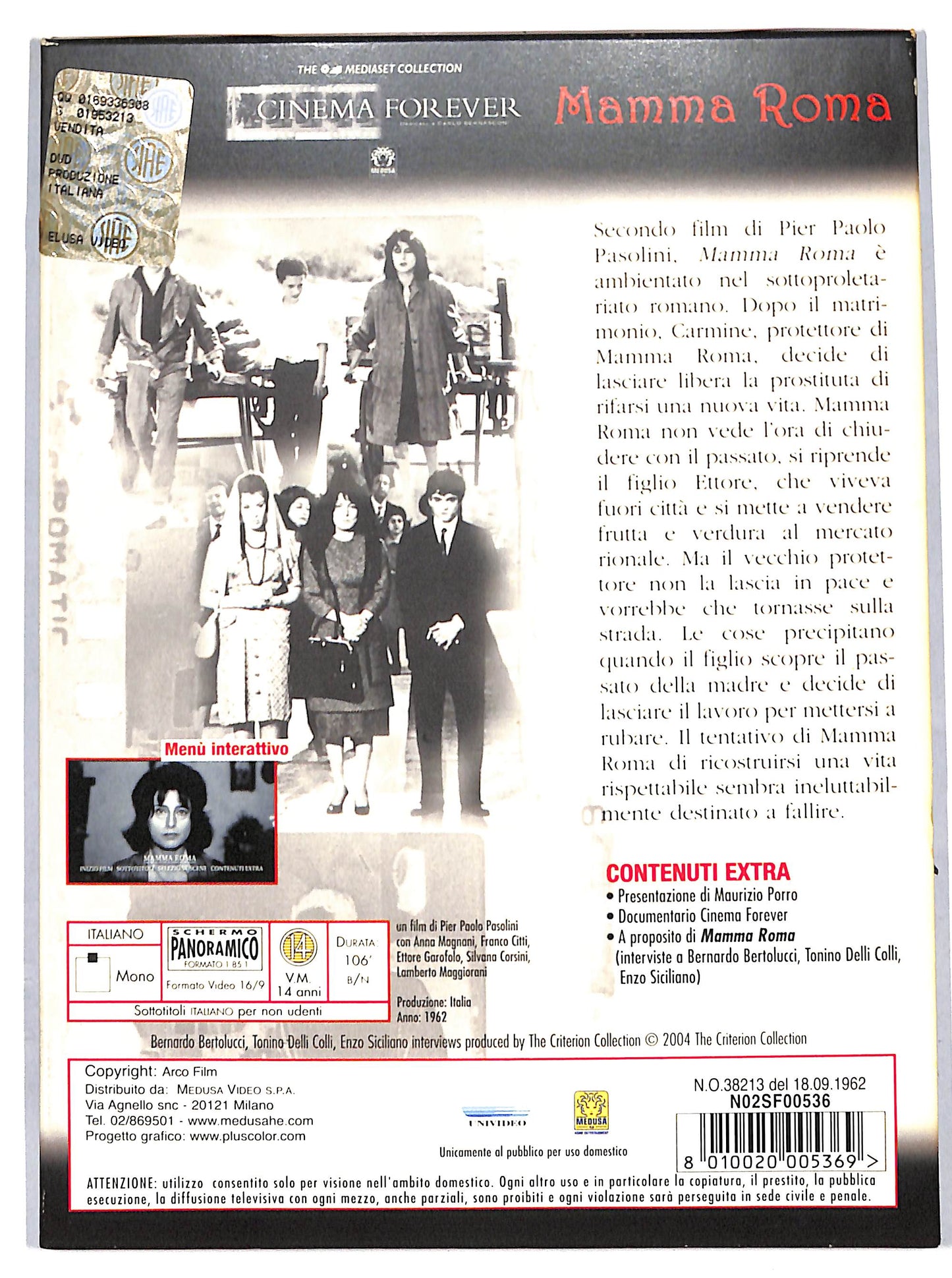 EBOND mamma roma DVD D689639