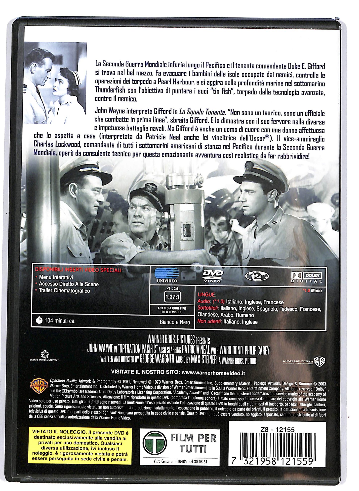 EBOND Lo squalo tonante DVD D689754