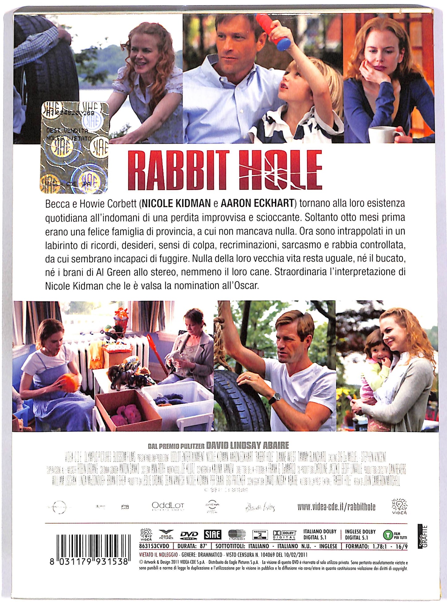 EBOND Rabbit Hole SLIPCASE DVD D690317