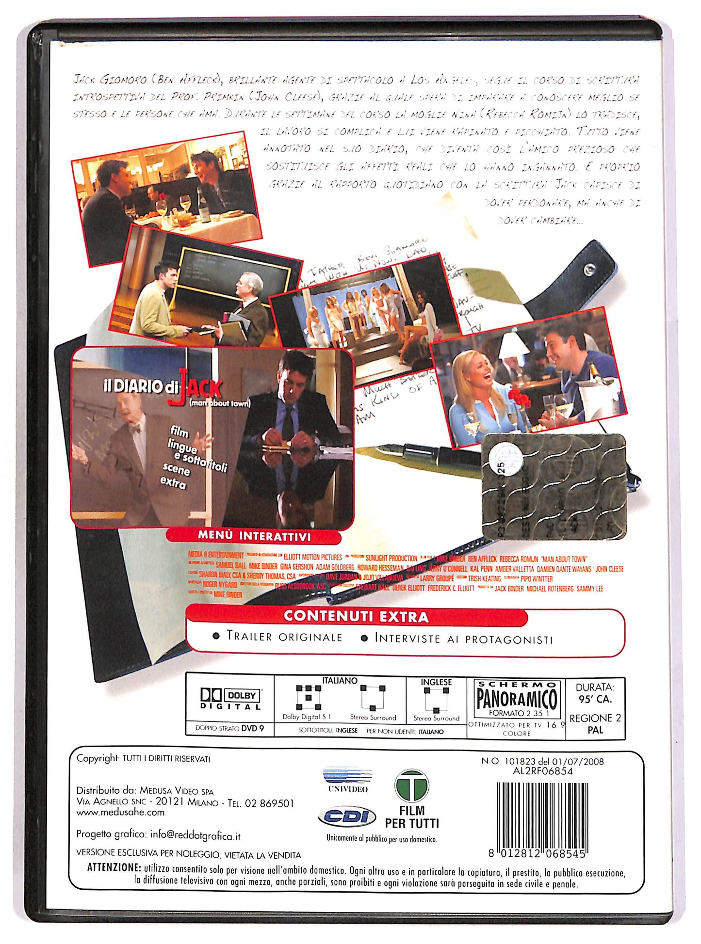 EBOND Il diario di Jack NOLEGGIO DVD D690620