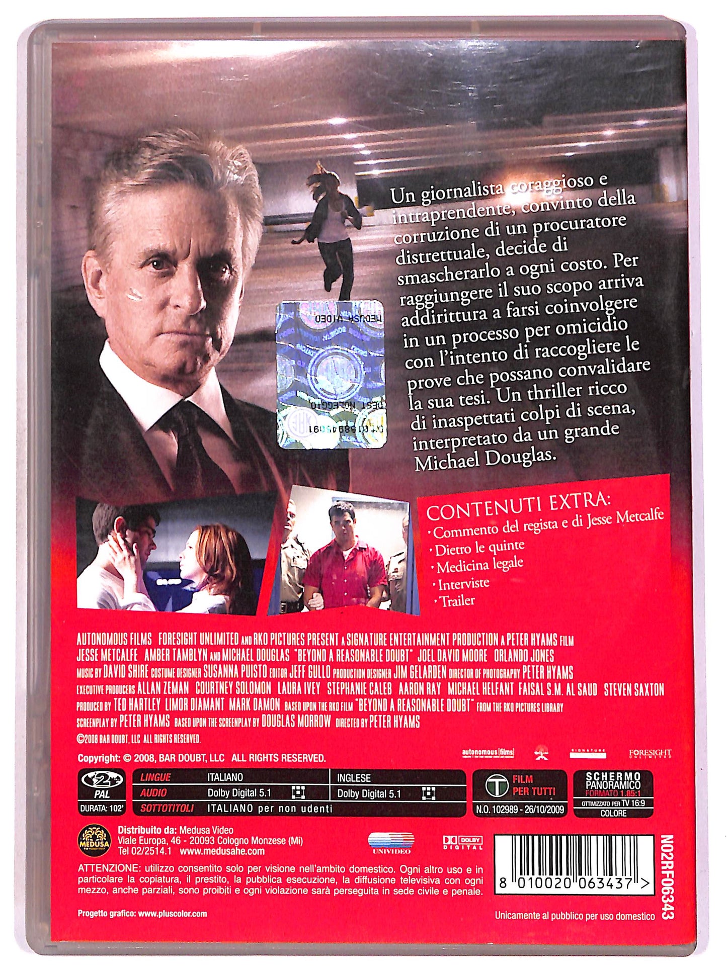 EBOND Un alibi perfetto NOLEGGIO DVD D690623