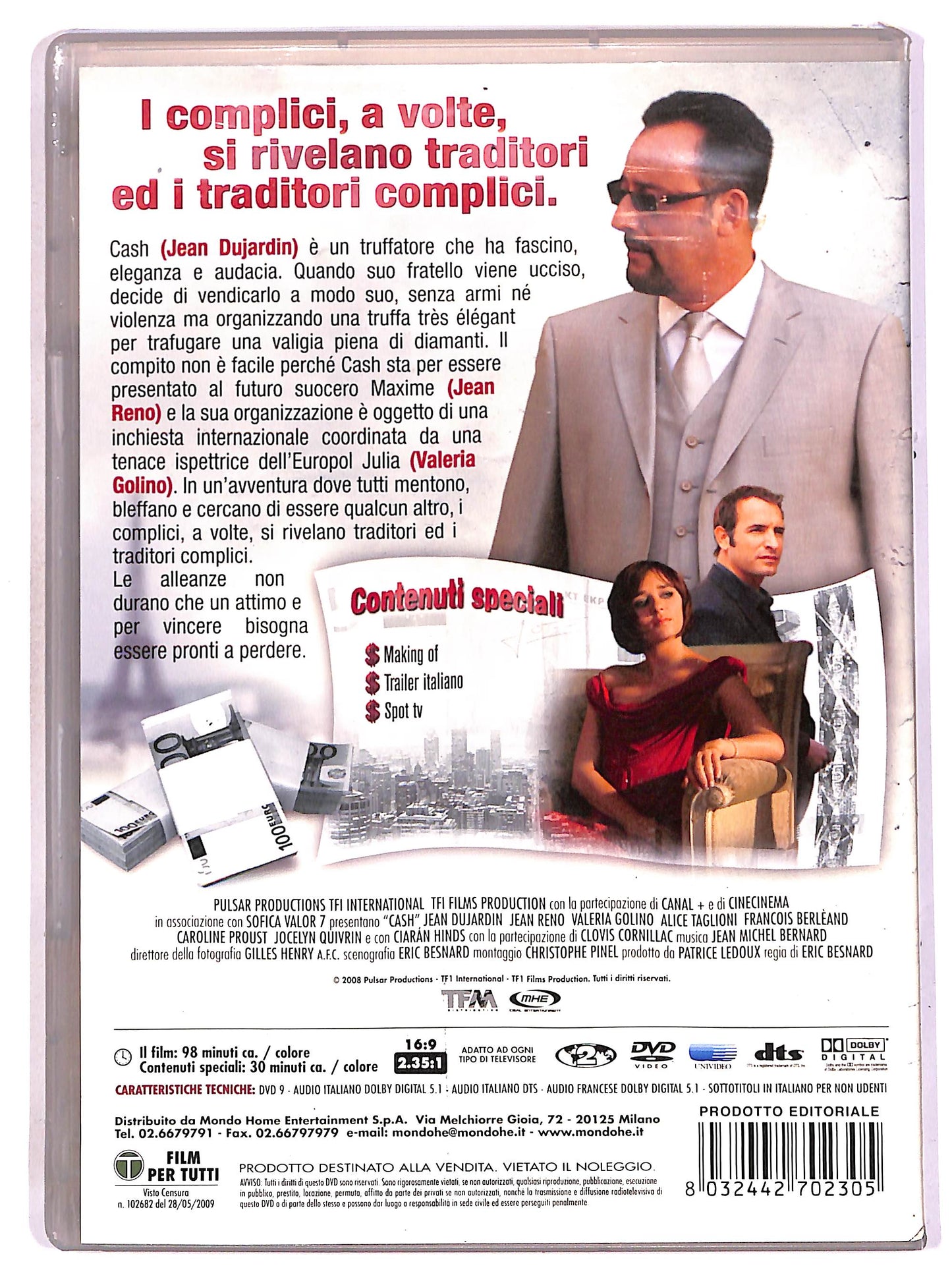 EBOND Cash EDITORIALE DVD D690625