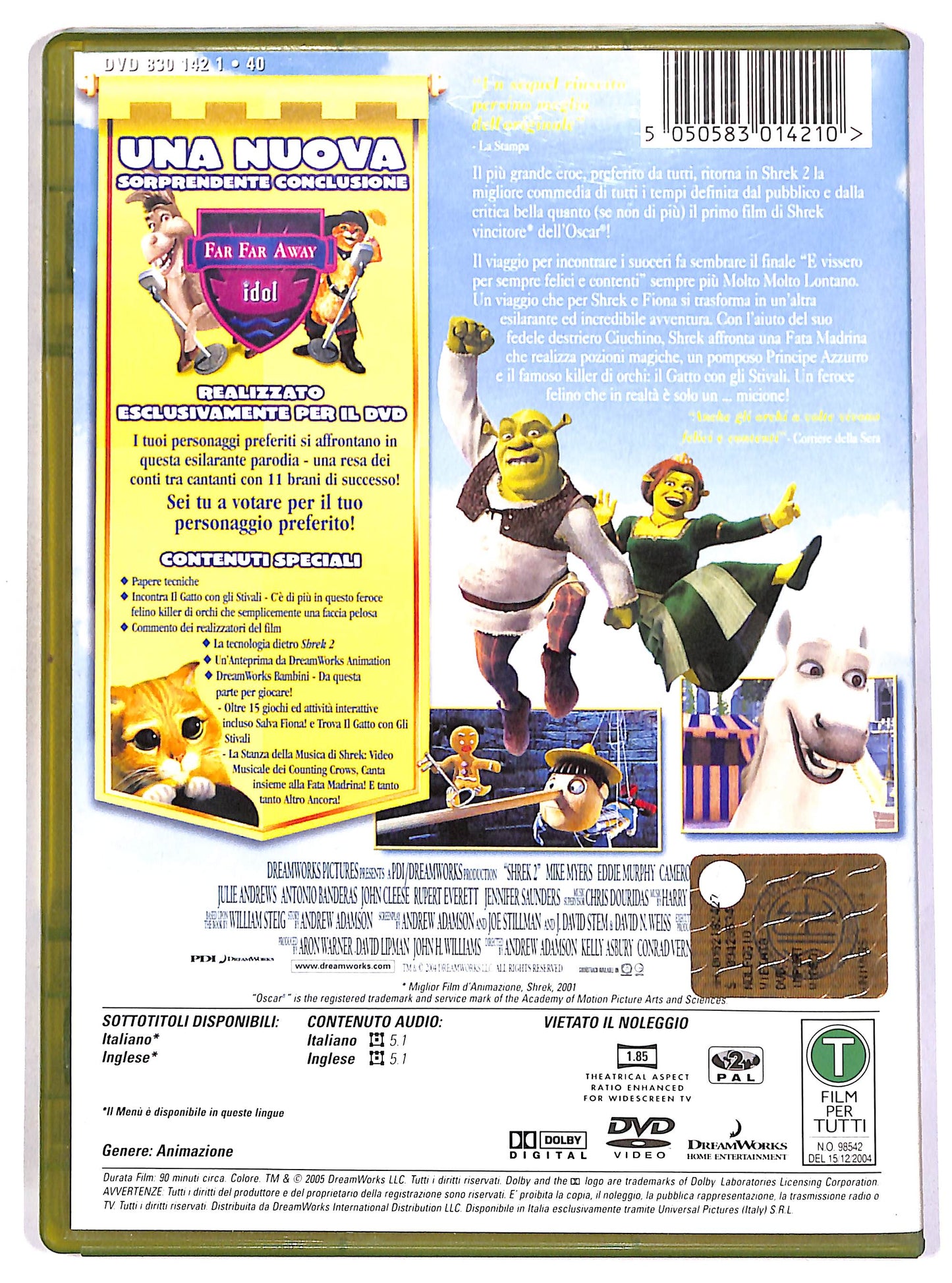 EBOND Shrek 2 DVD D690750