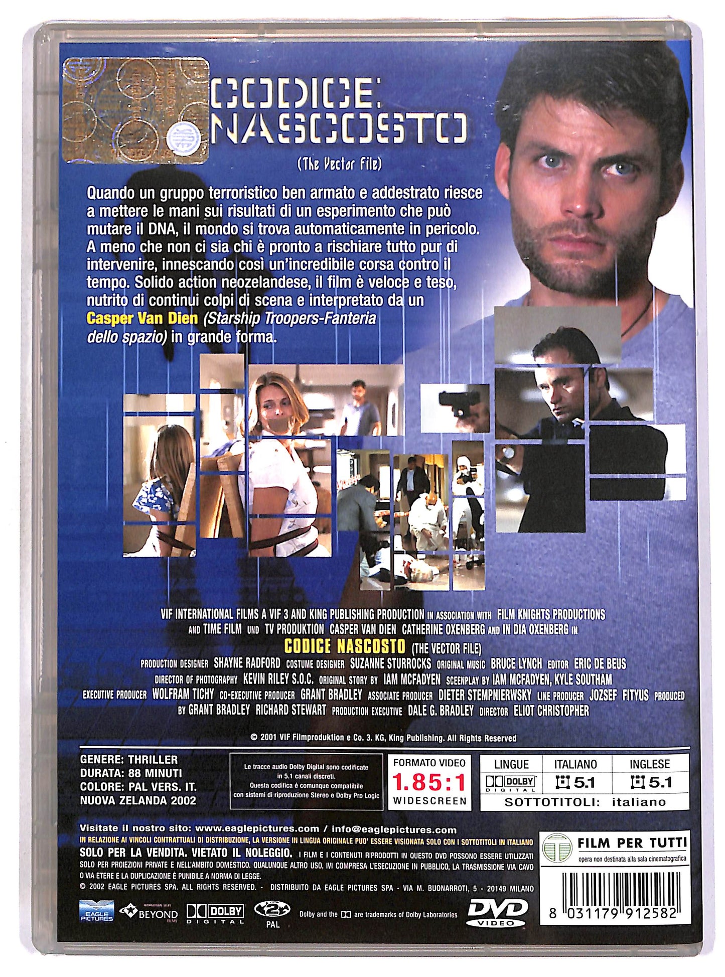 EBOND Codice nascosto DVD D690926