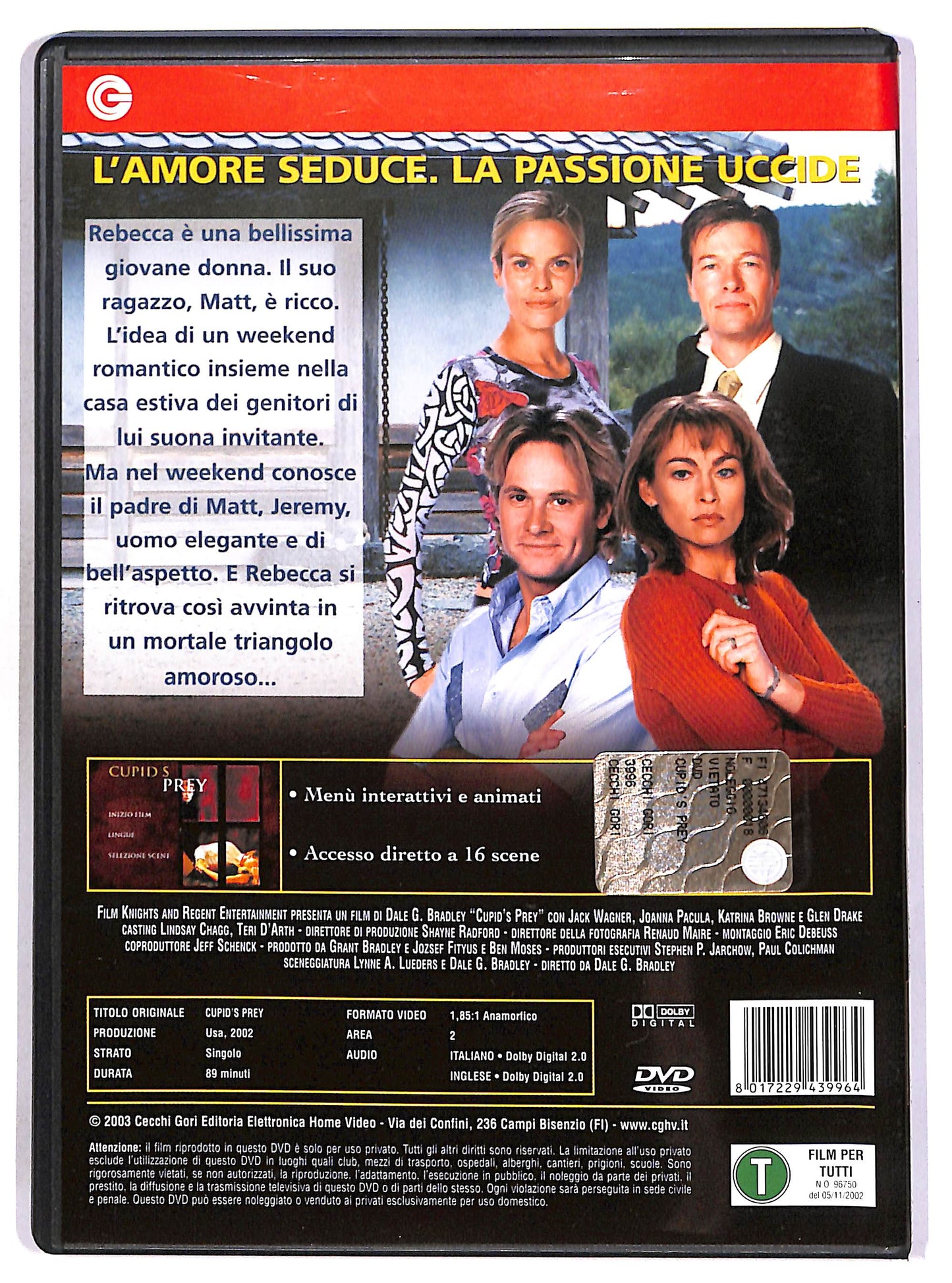 EBOND Cupid's Prey DVD D690938