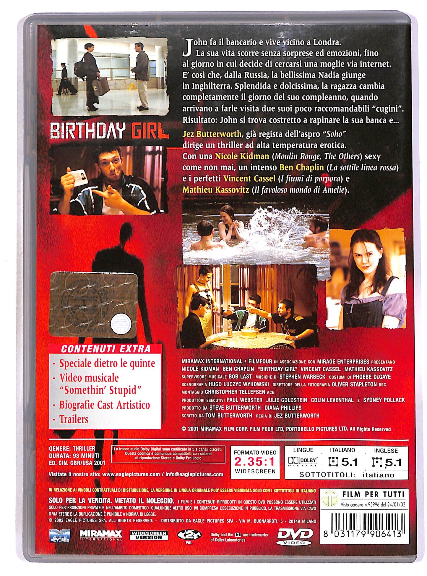 EBOND Birthday Girl DVD D690958