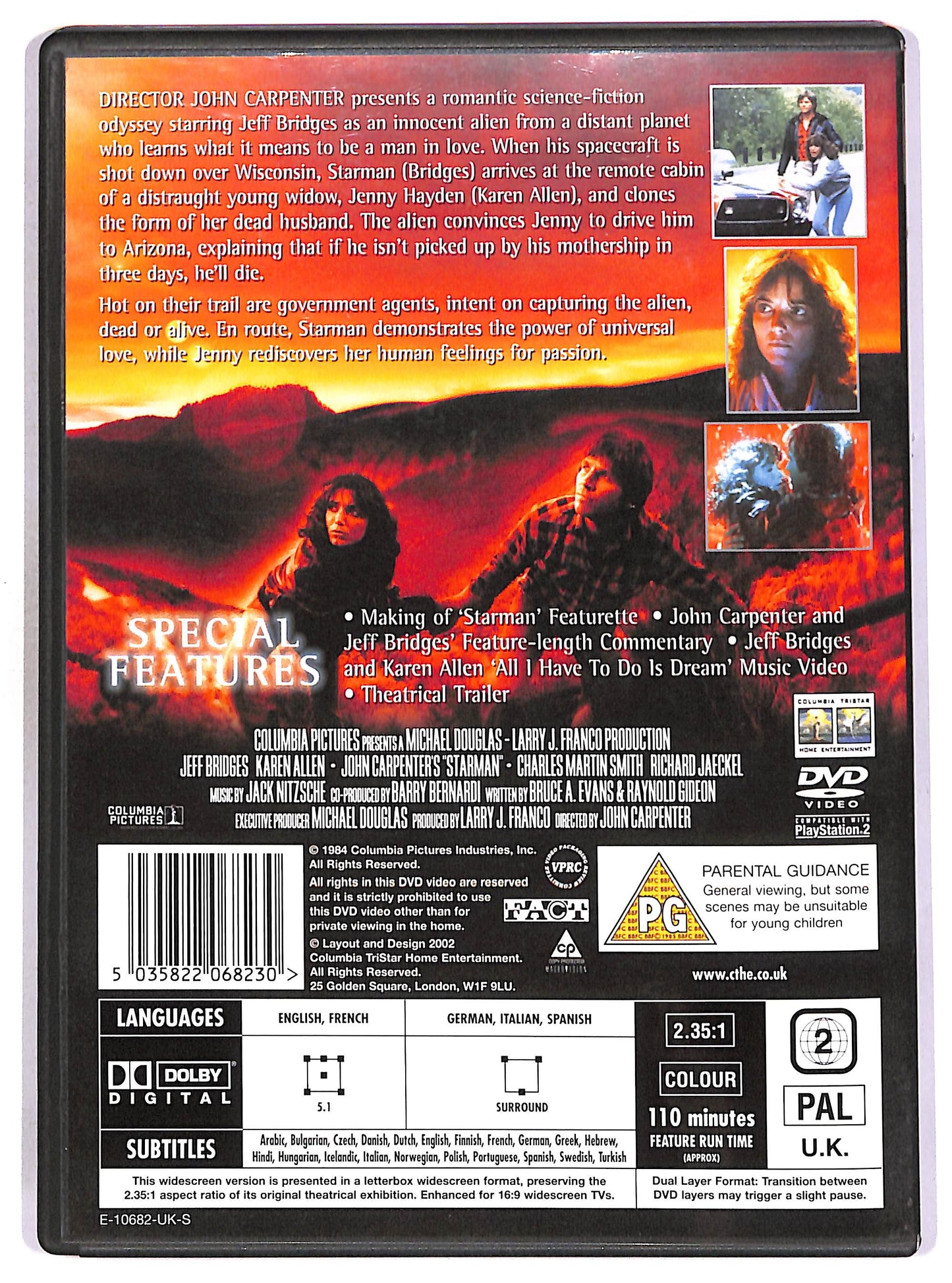 EBOND Starman UK Version DVD D691013