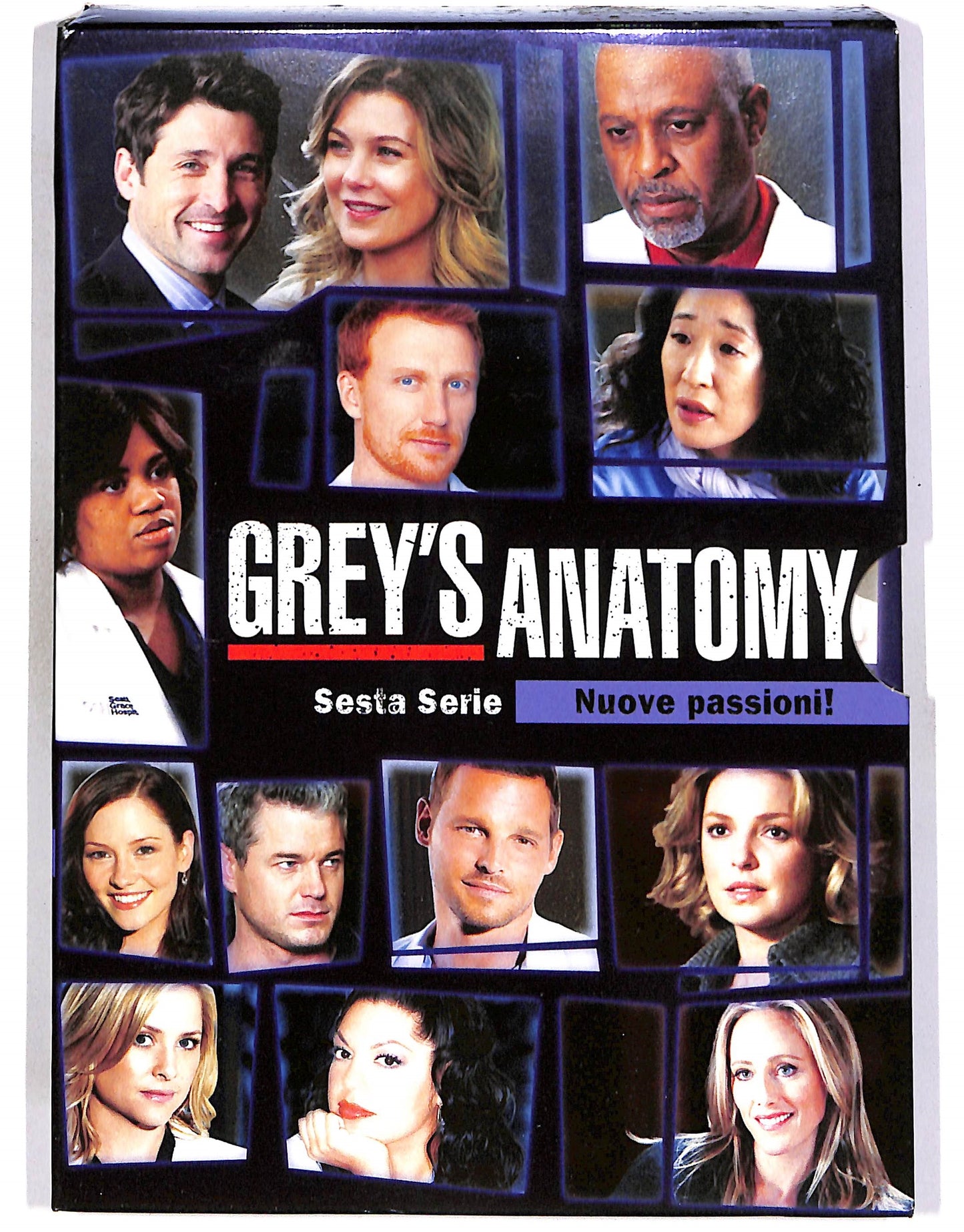 EBOND Grey's Anatomy - Sesta Serie (6 dischi) SLIMCASE SLIPCASE DVD D691113