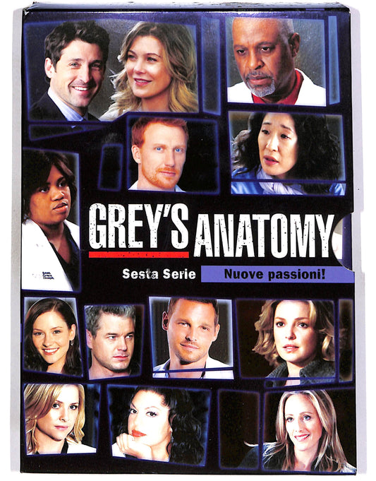 EBOND Grey's Anatomy - Sesta Serie (6 dischi) SLIMCASE SLIPCASE DVD D691113