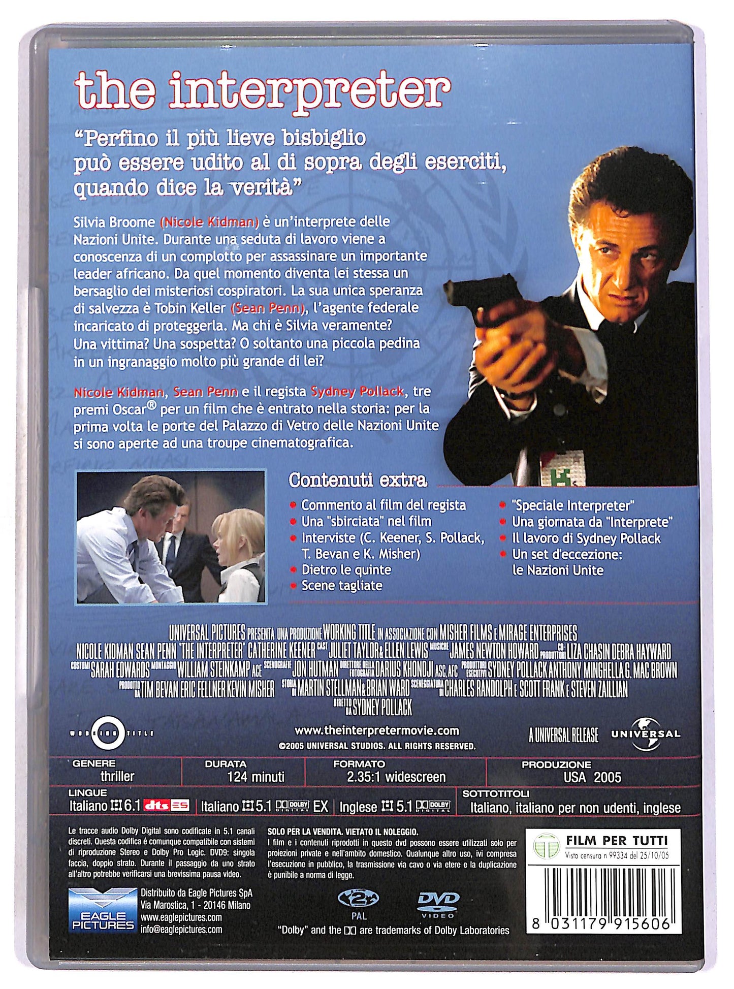 EBOND The Interpreter DVD D691150