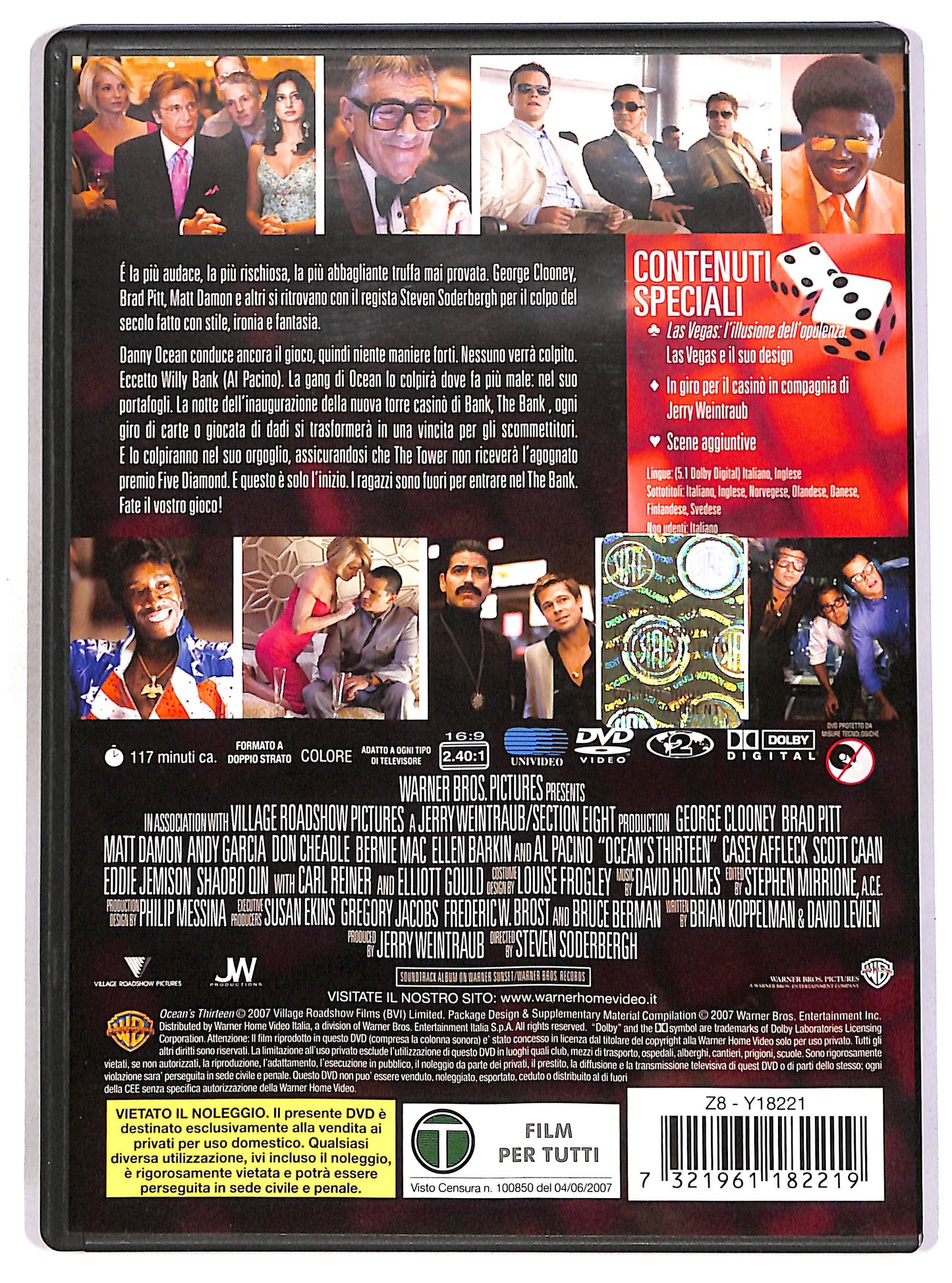EBOND Ocean's Thirteen DVD D691204