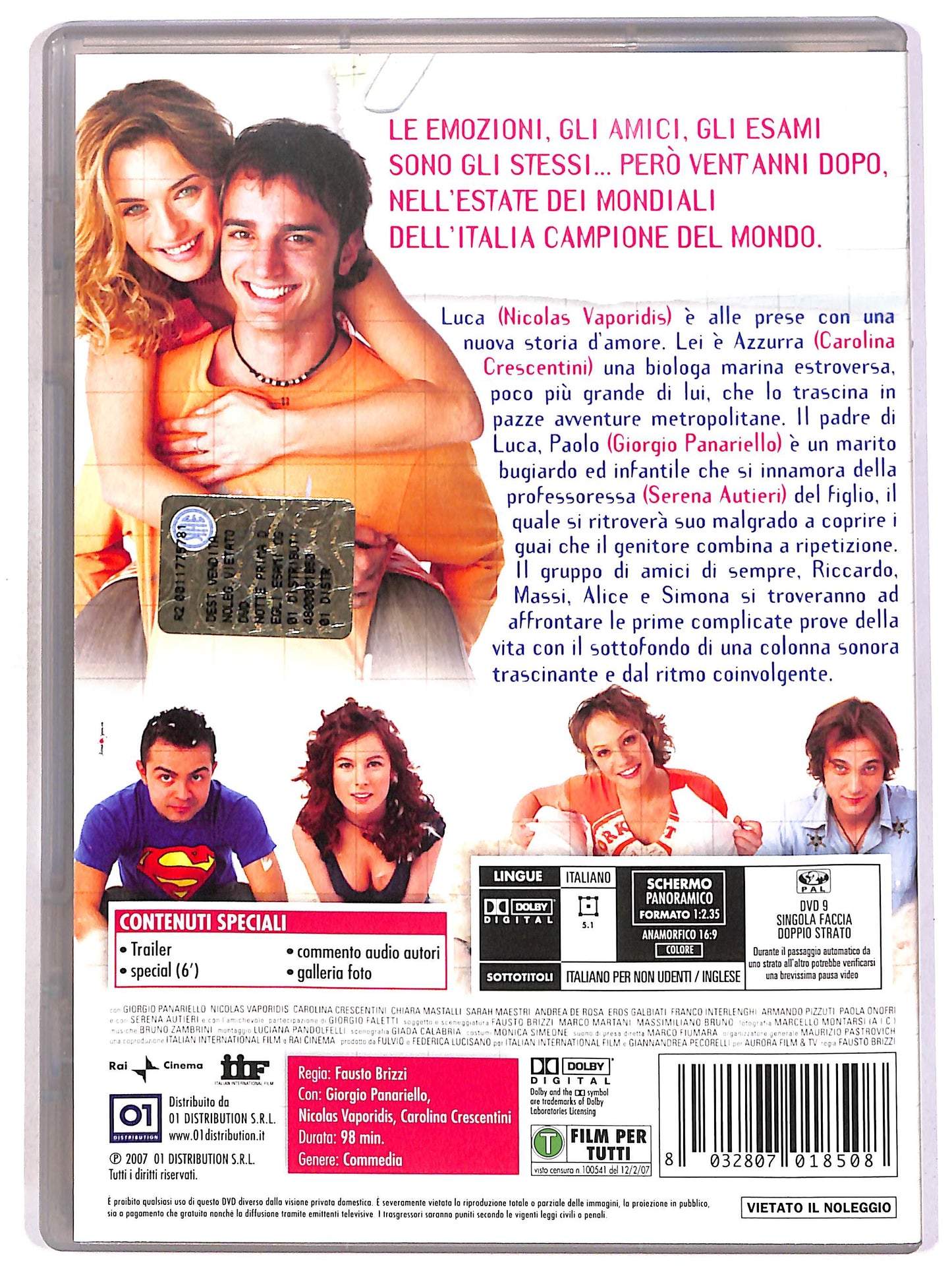 EBOND Notte prima degli esami - Oggi DVD D691211