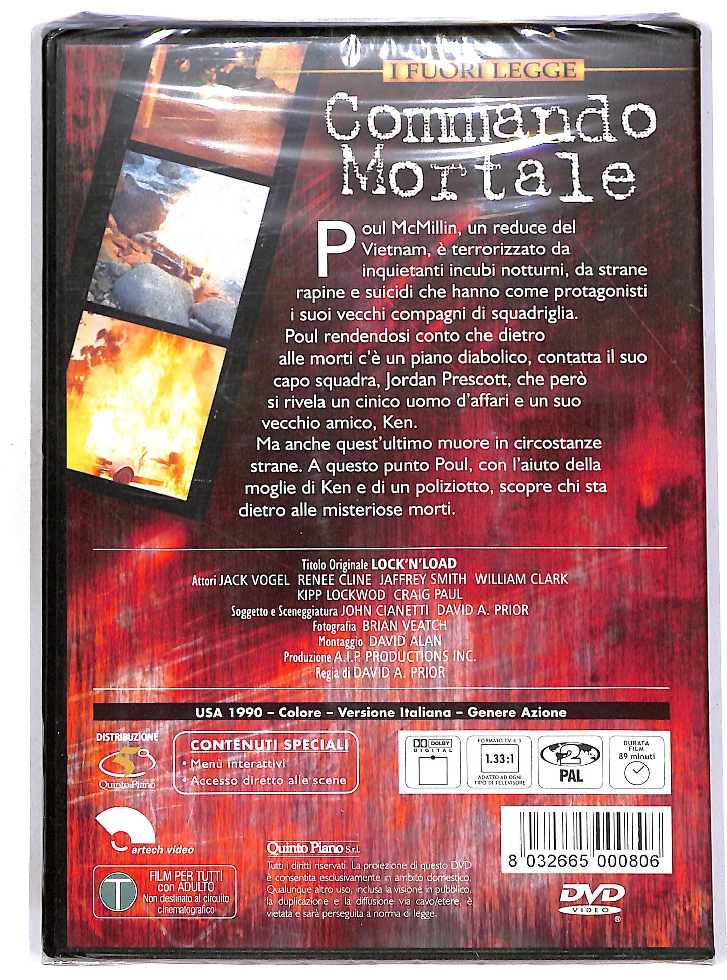 EBOND Commando mortale DVD D691248