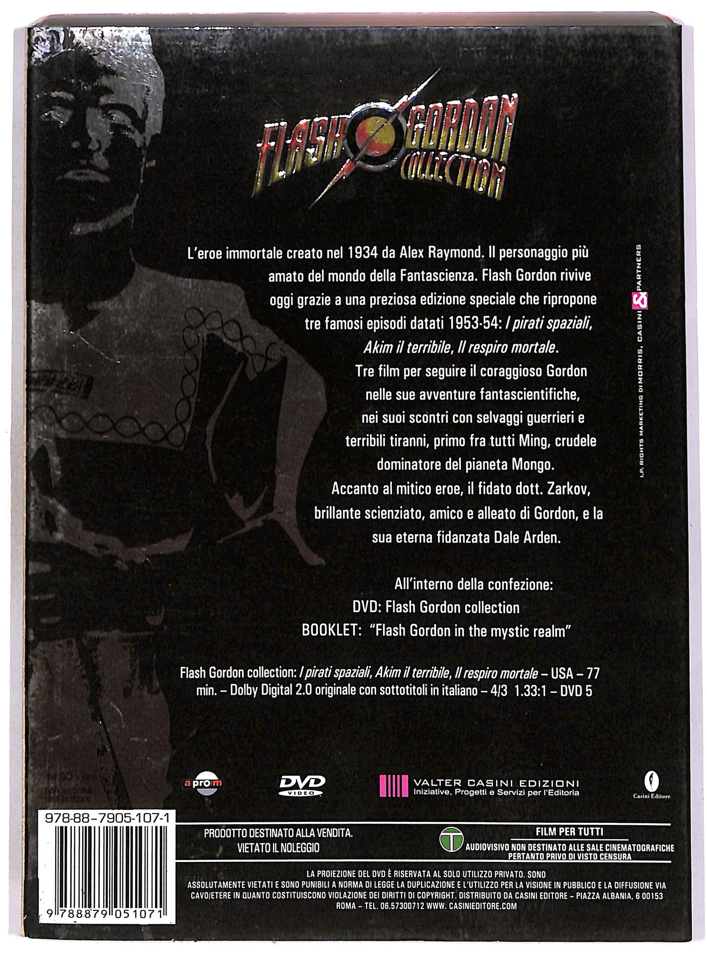 EBOND Flash Gordon Collection (DVD + Booklet) SLIPCASE DVD D691340